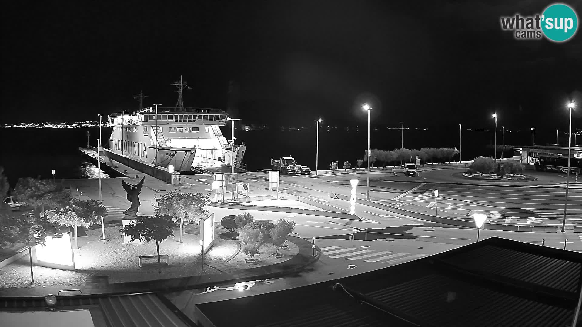 Webcam Ugljan – Preko Ferry to Zadar