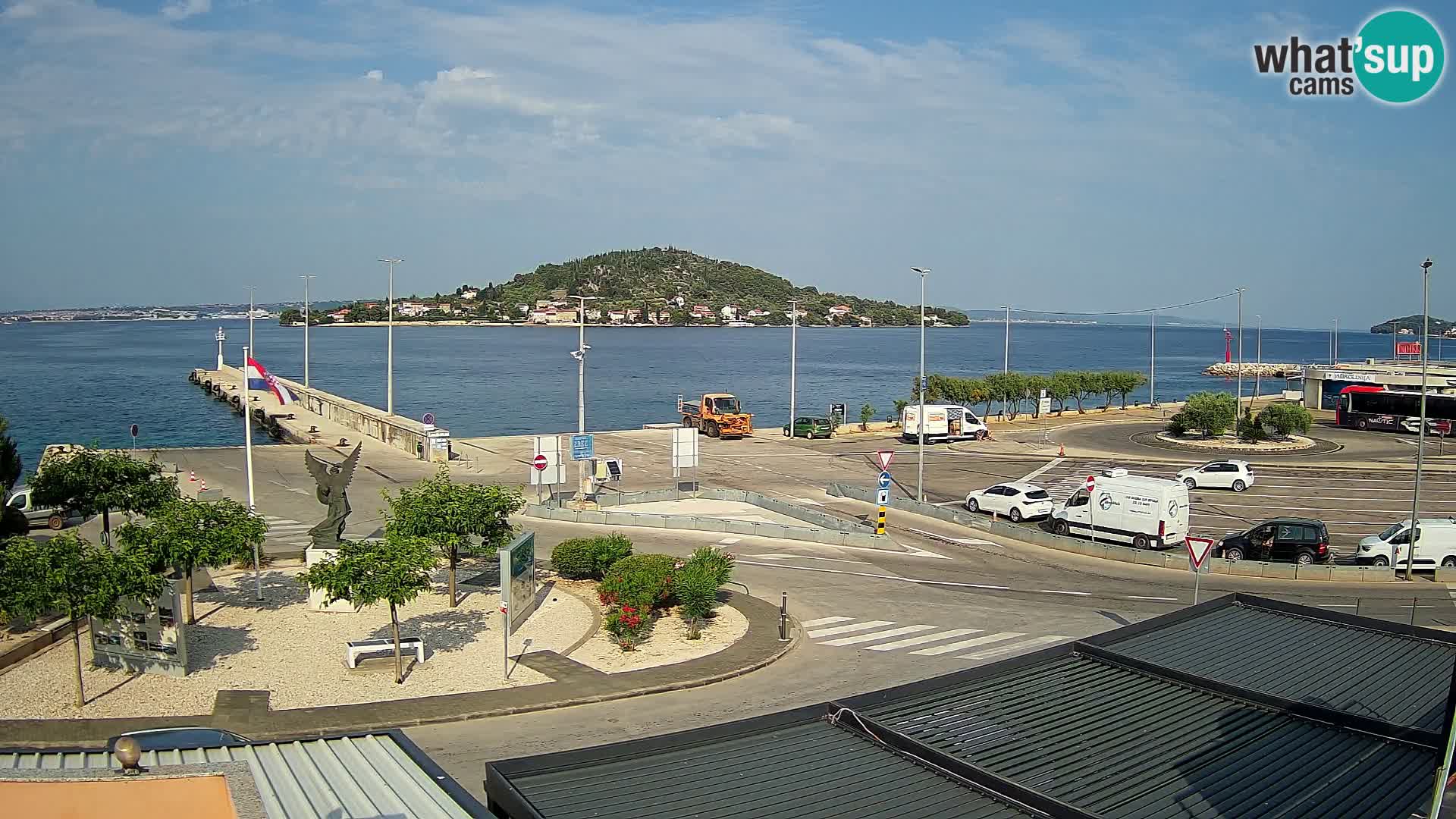 Cámara web UGLJAN – Transportar de Preko a Zadar