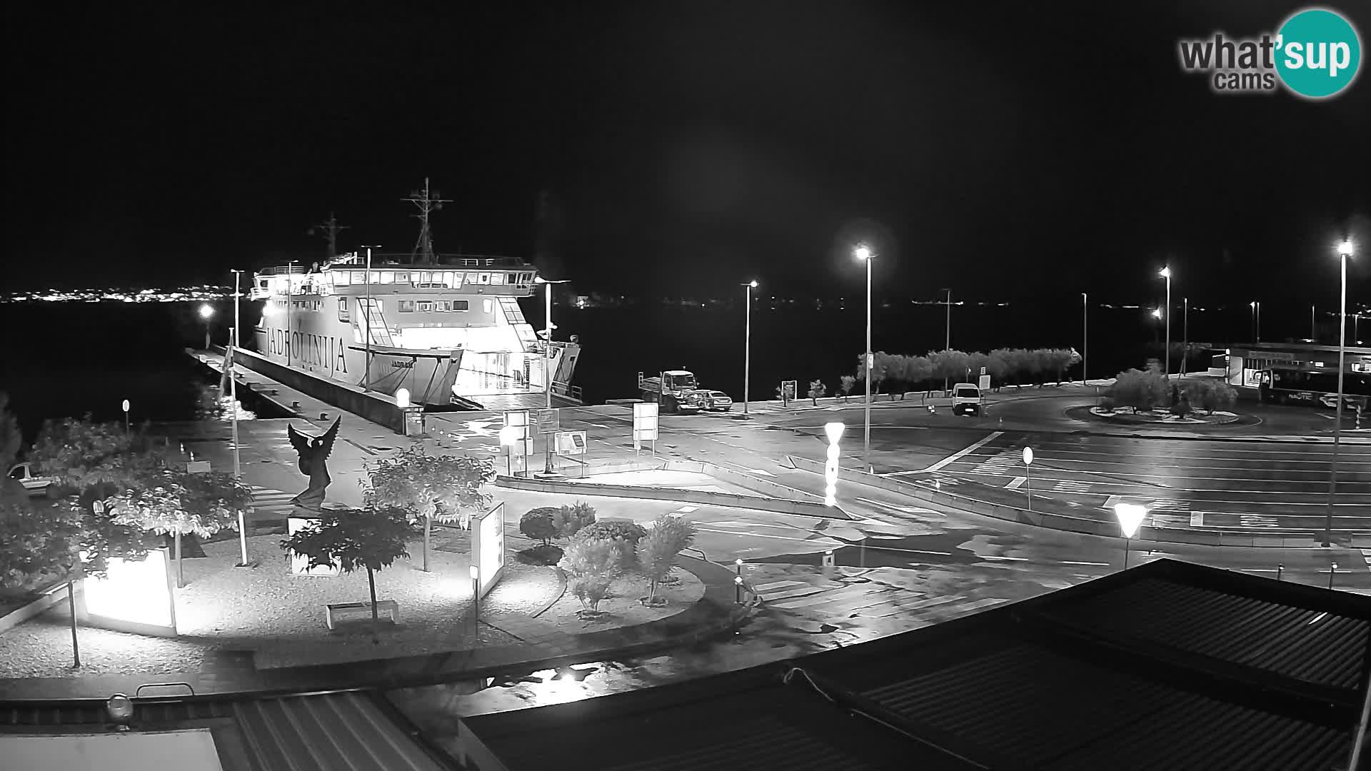 Spletna kamera Ugljan – trajekt Preko – Zadar