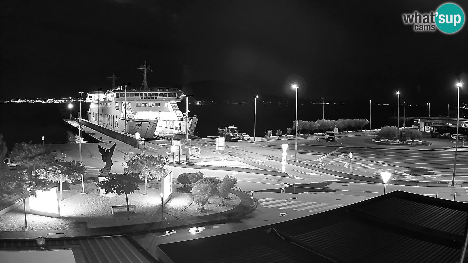 Web kamera Ugljan – Preko trajekt za Zadar
