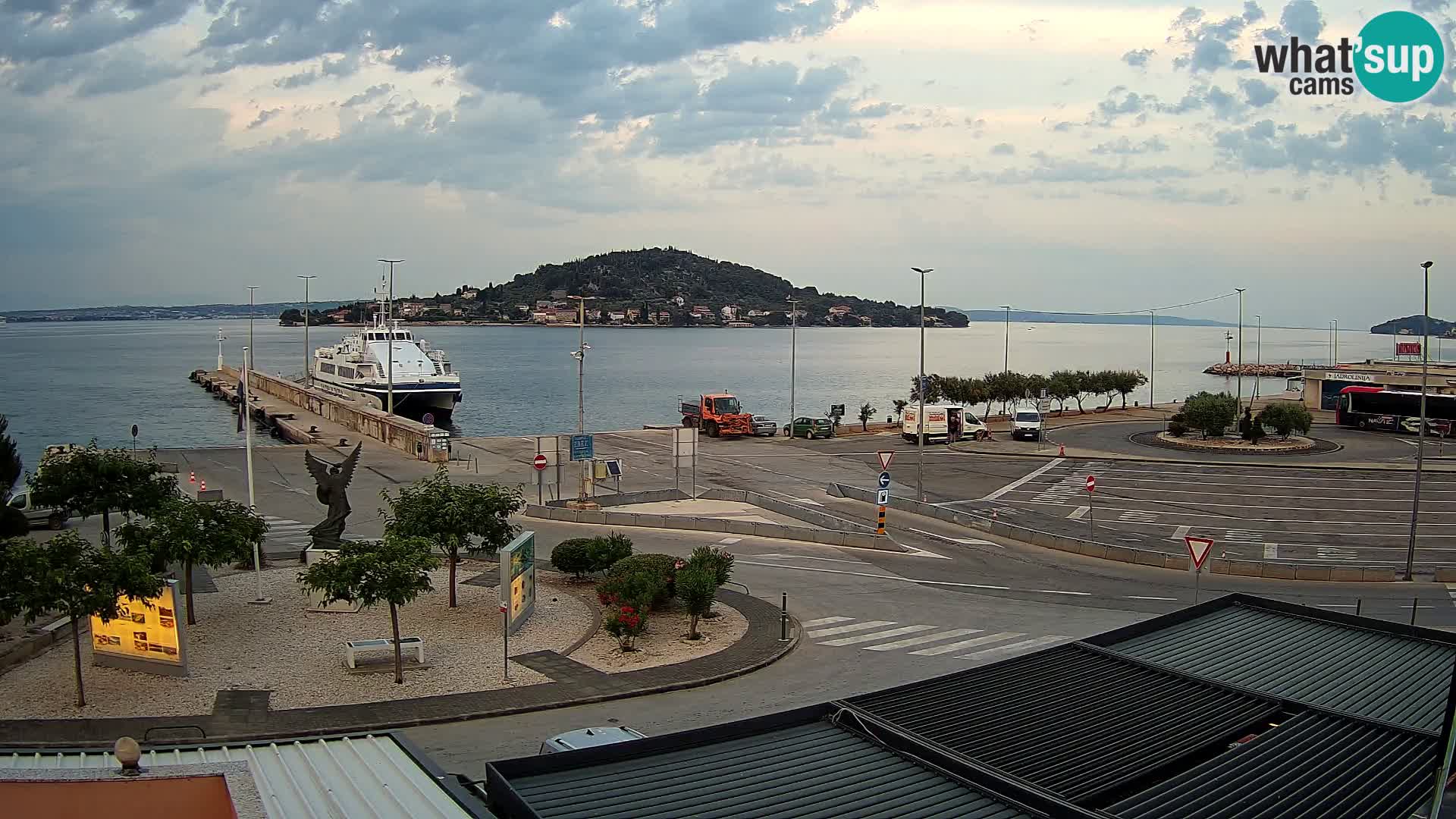 Web cam UGLJAN – Ferry de Preko à Zadar
