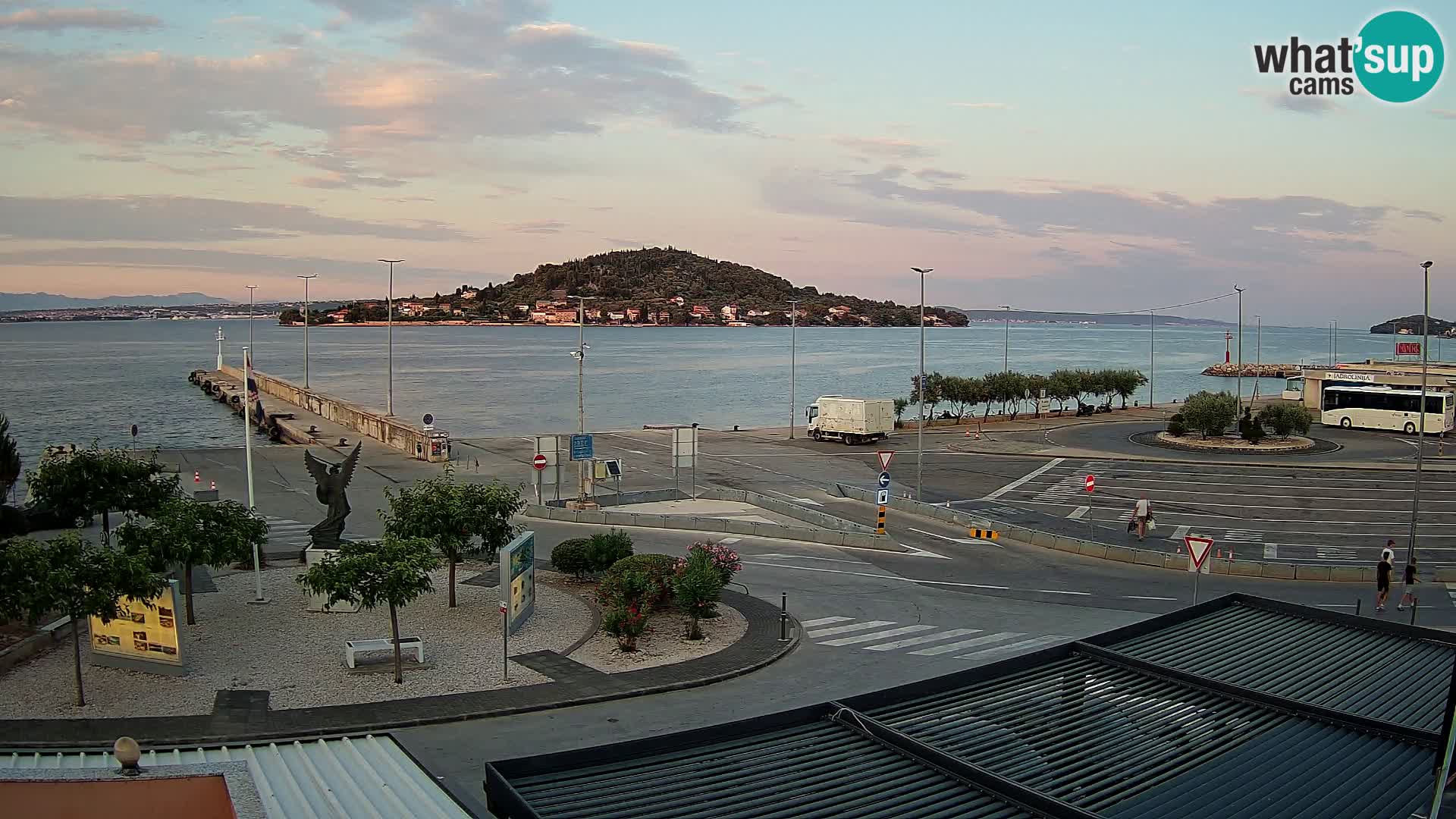 UGLJAN Webcam – Preko-Fähre nach Zadar
