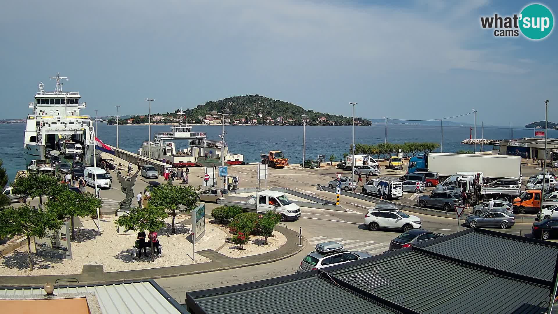 Web cam UGLJAN – Ferry de Preko à Zadar
