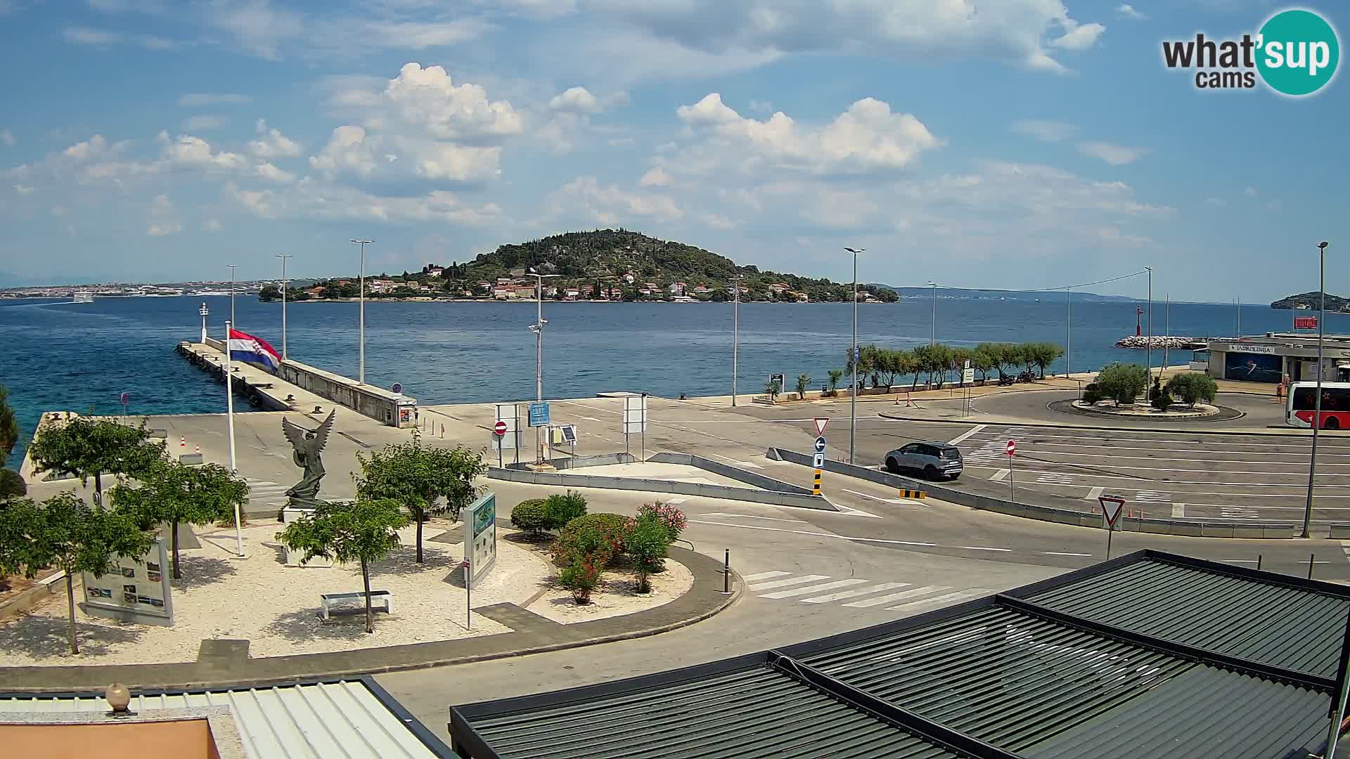 Web cam UGLJAN – Ferry de Preko à Zadar