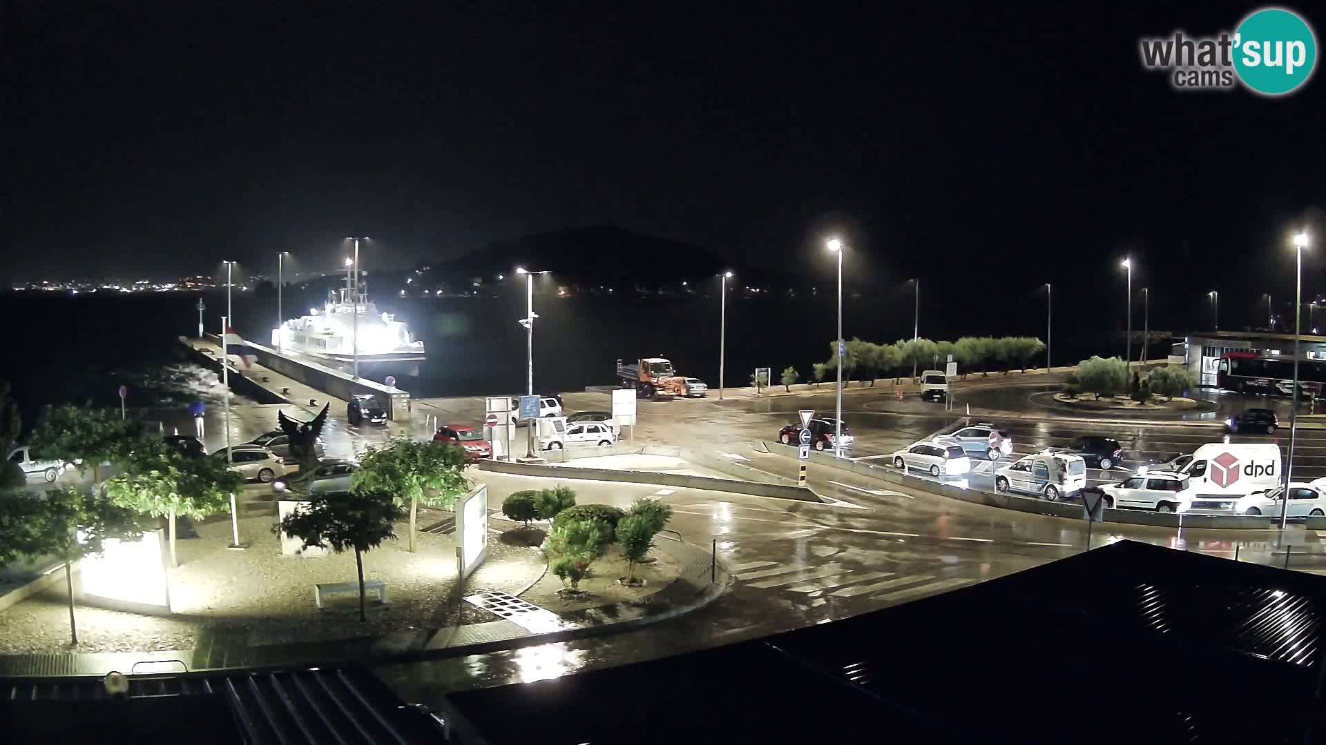 Webcam Ugliano – terminal traghetto da Preko a Zara