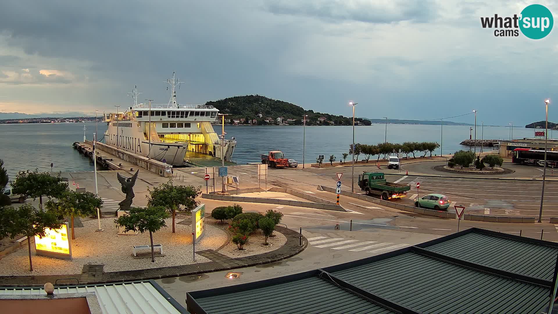 Web cam UGLJAN – Ferry de Preko à Zadar