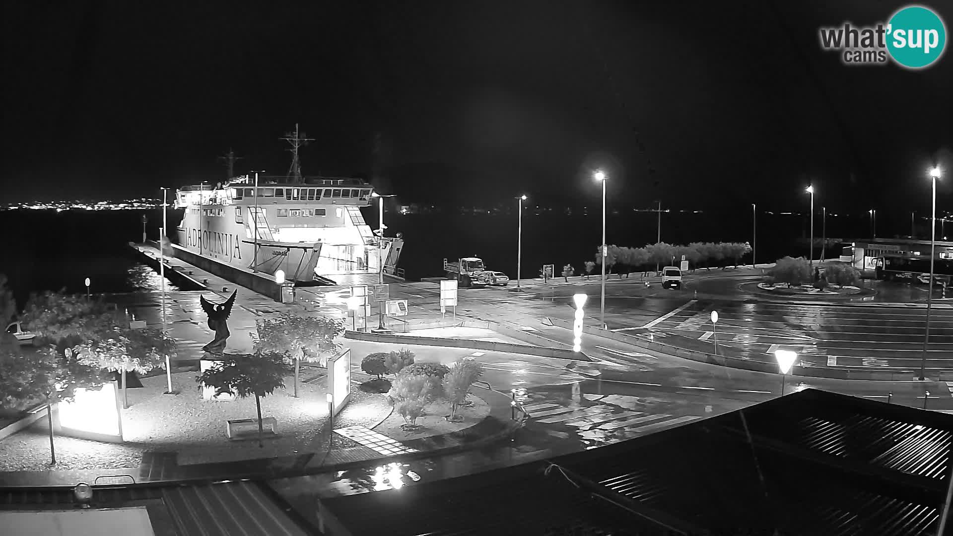 Web kamera Ugljan – Preko trajekt za Zadar