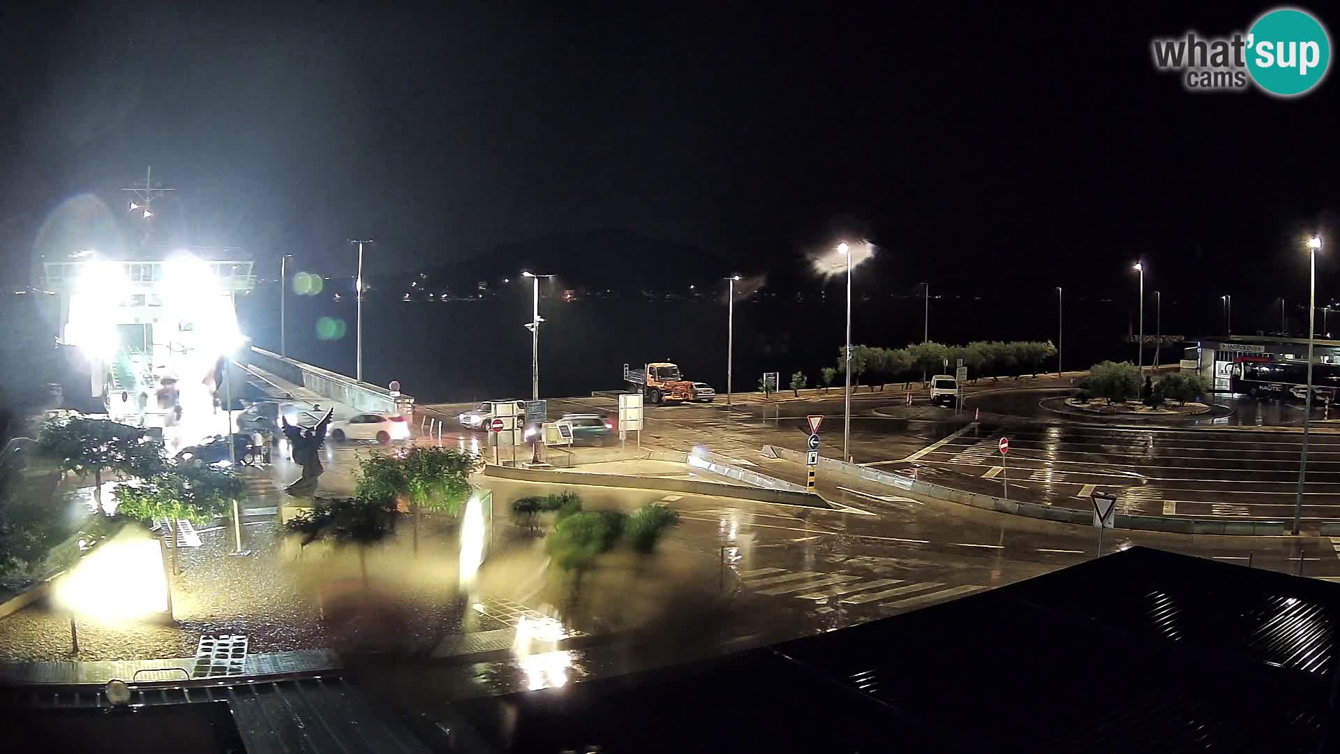 Webcam Ugliano – terminal traghetto da Preko a Zara