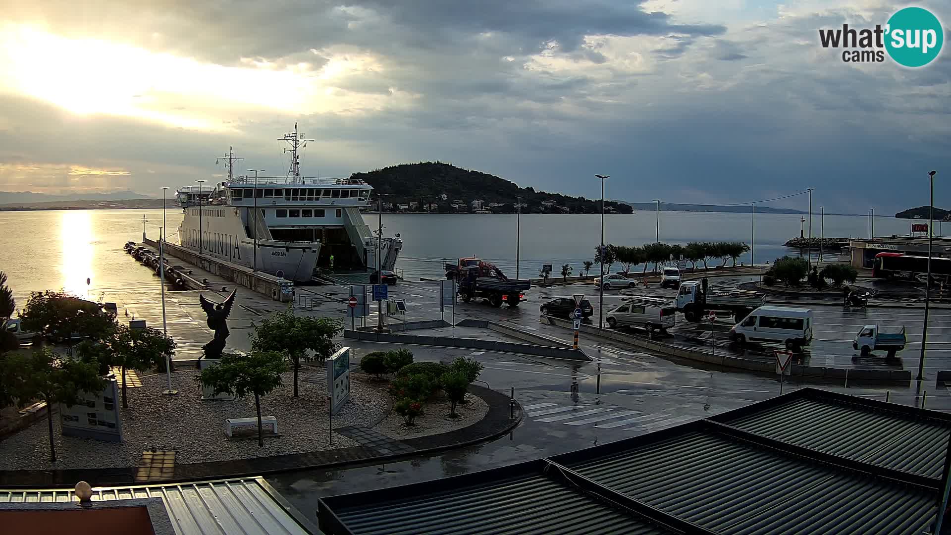 Cámara web UGLJAN – Transportar de Preko a Zadar