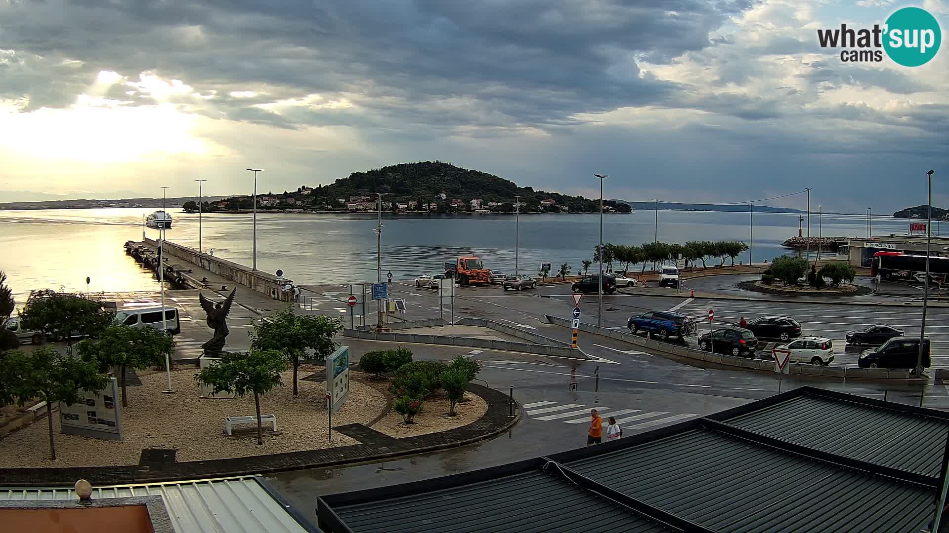 Webcam Ugljan – Preko Ferry to Zadar