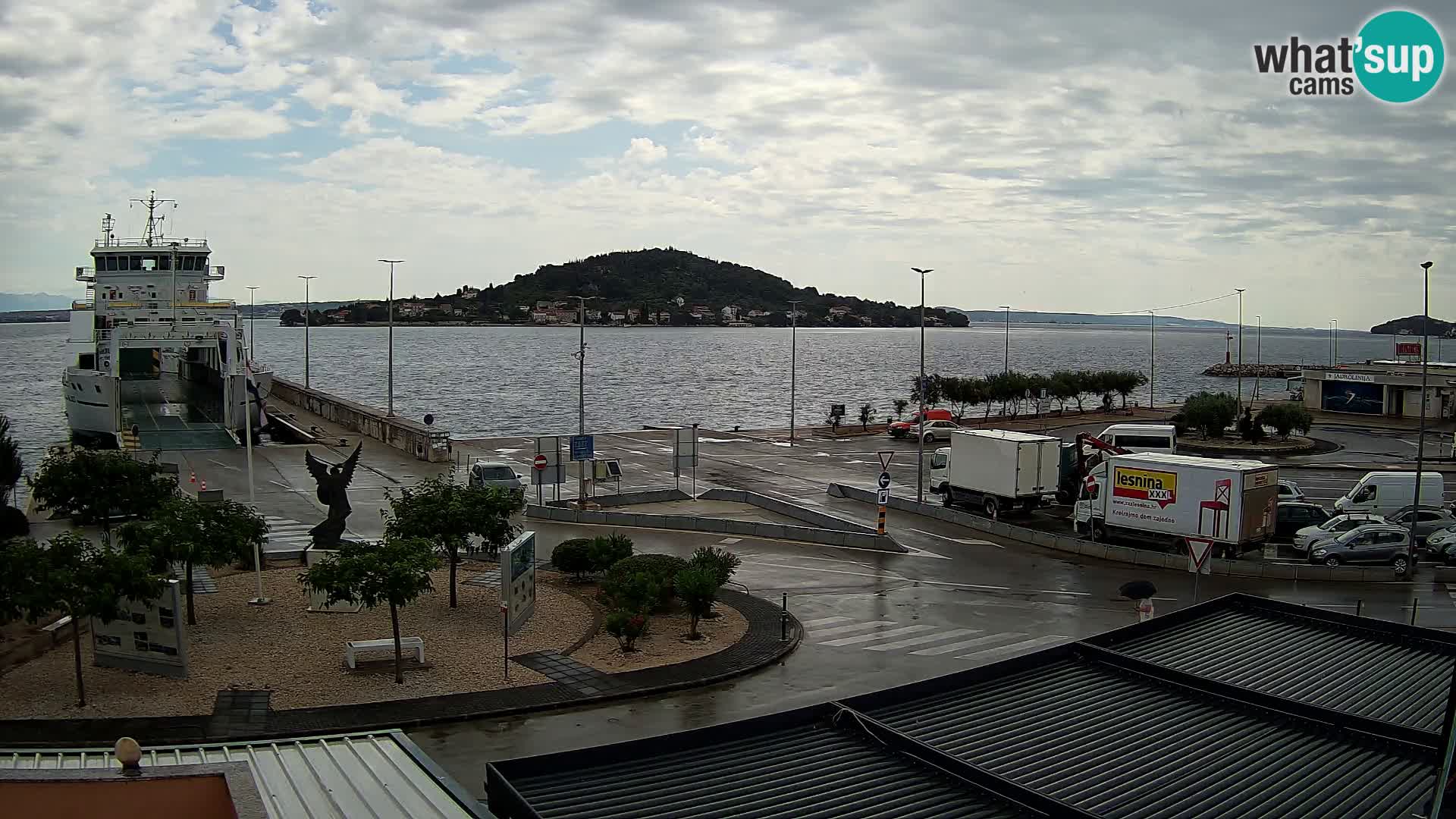 Webcam Ugljan – Preko Ferry to Zadar