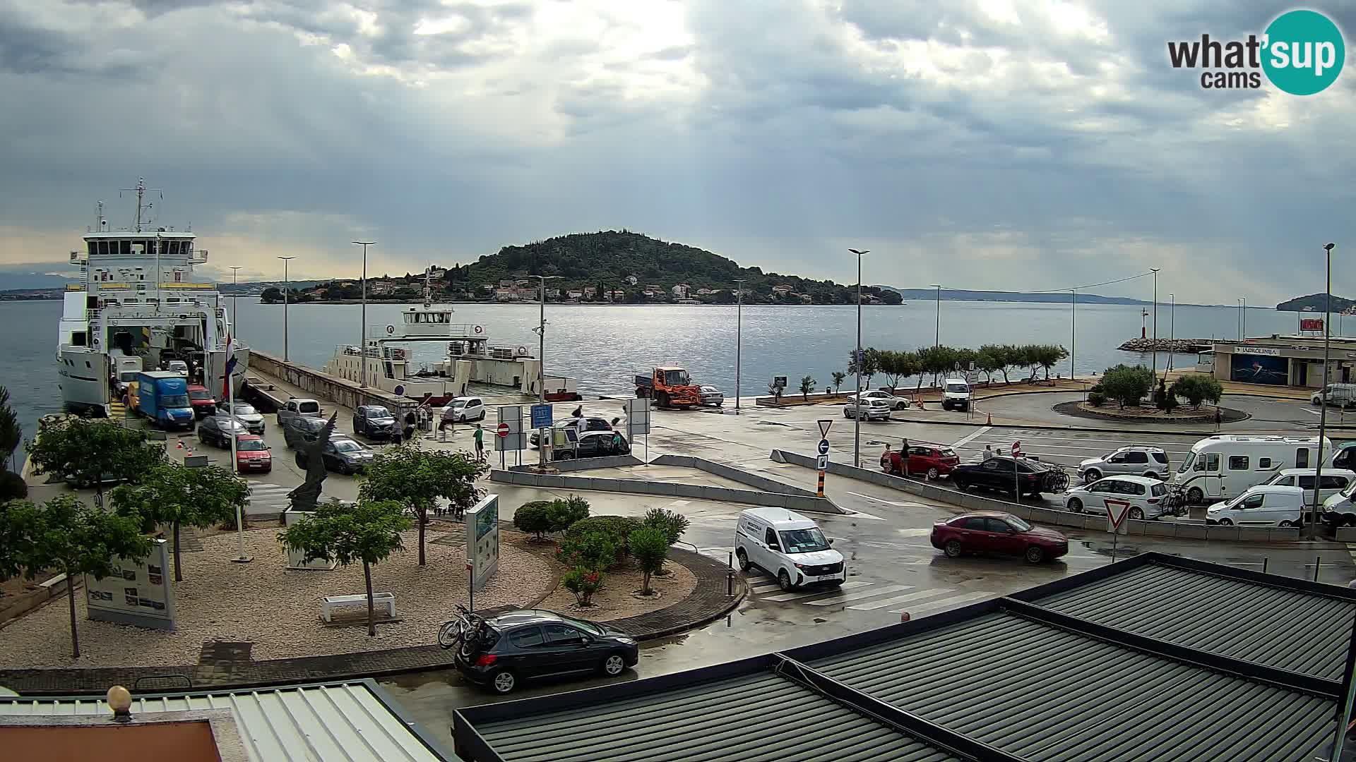 UGLJAN Webcam – Preko-Fähre nach Zadar