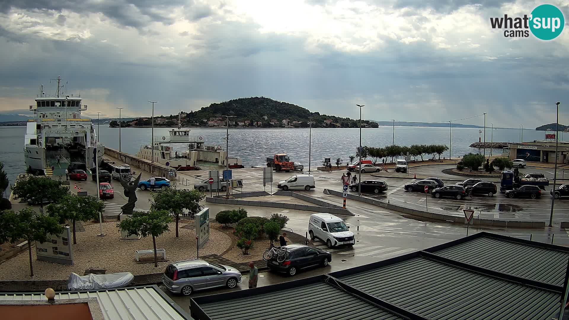Webcam Ugljan – Preko Ferry to Zadar