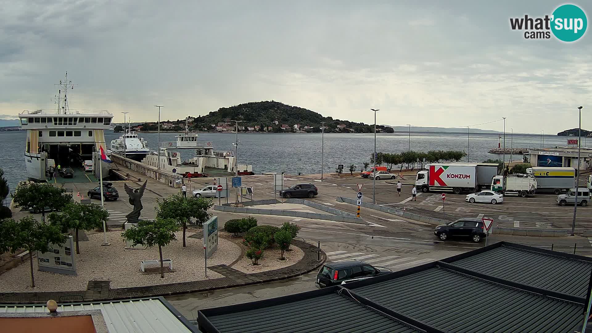 UGLJAN Webcam – Preko-Fähre nach Zadar