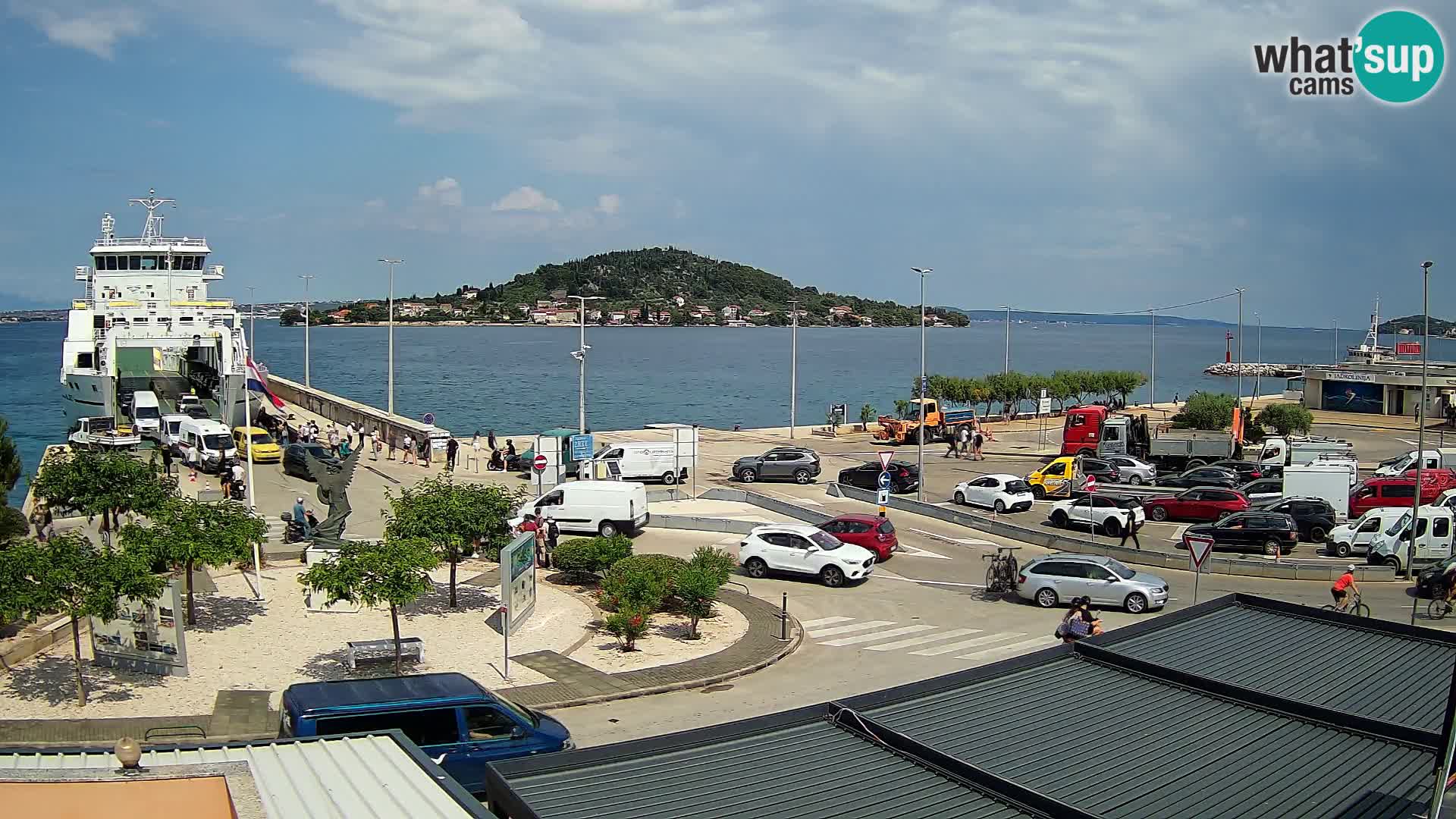 Web cam UGLJAN – Ferry de Preko à Zadar