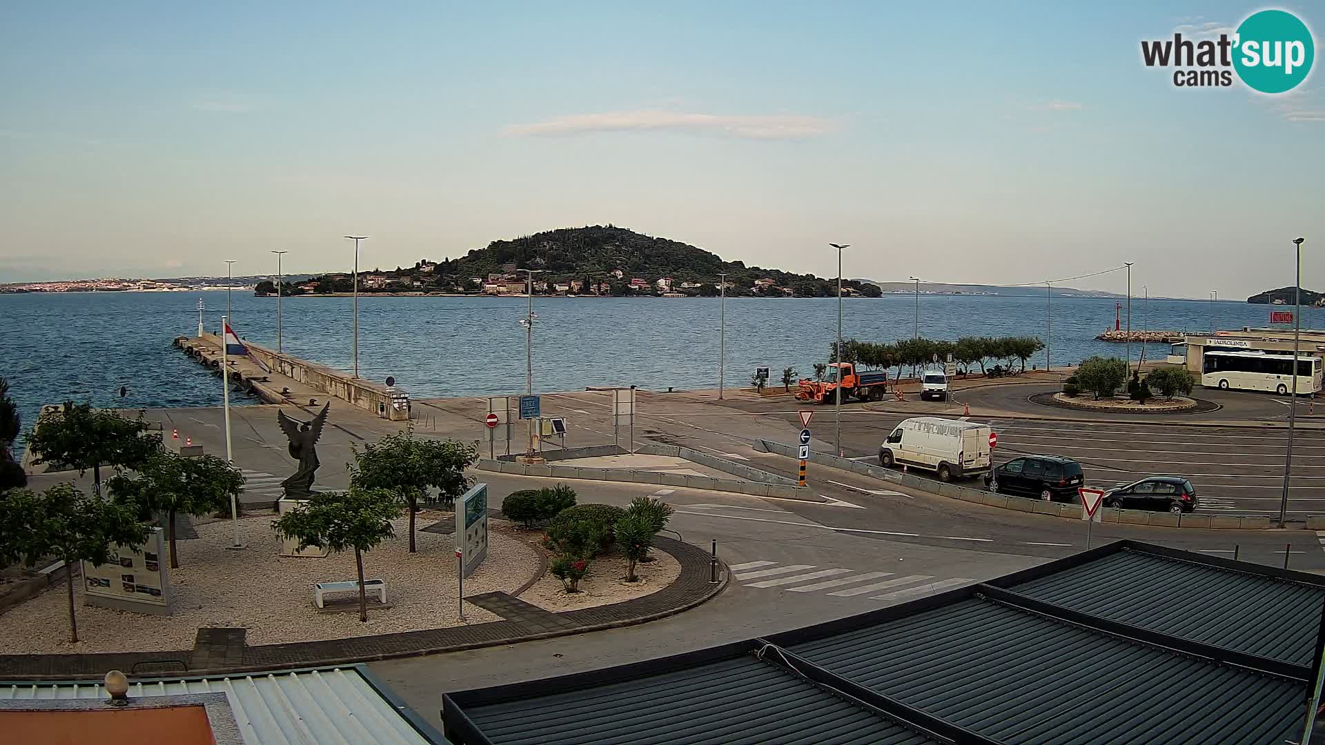 Webcam Ugljan – Preko Ferry to Zadar
