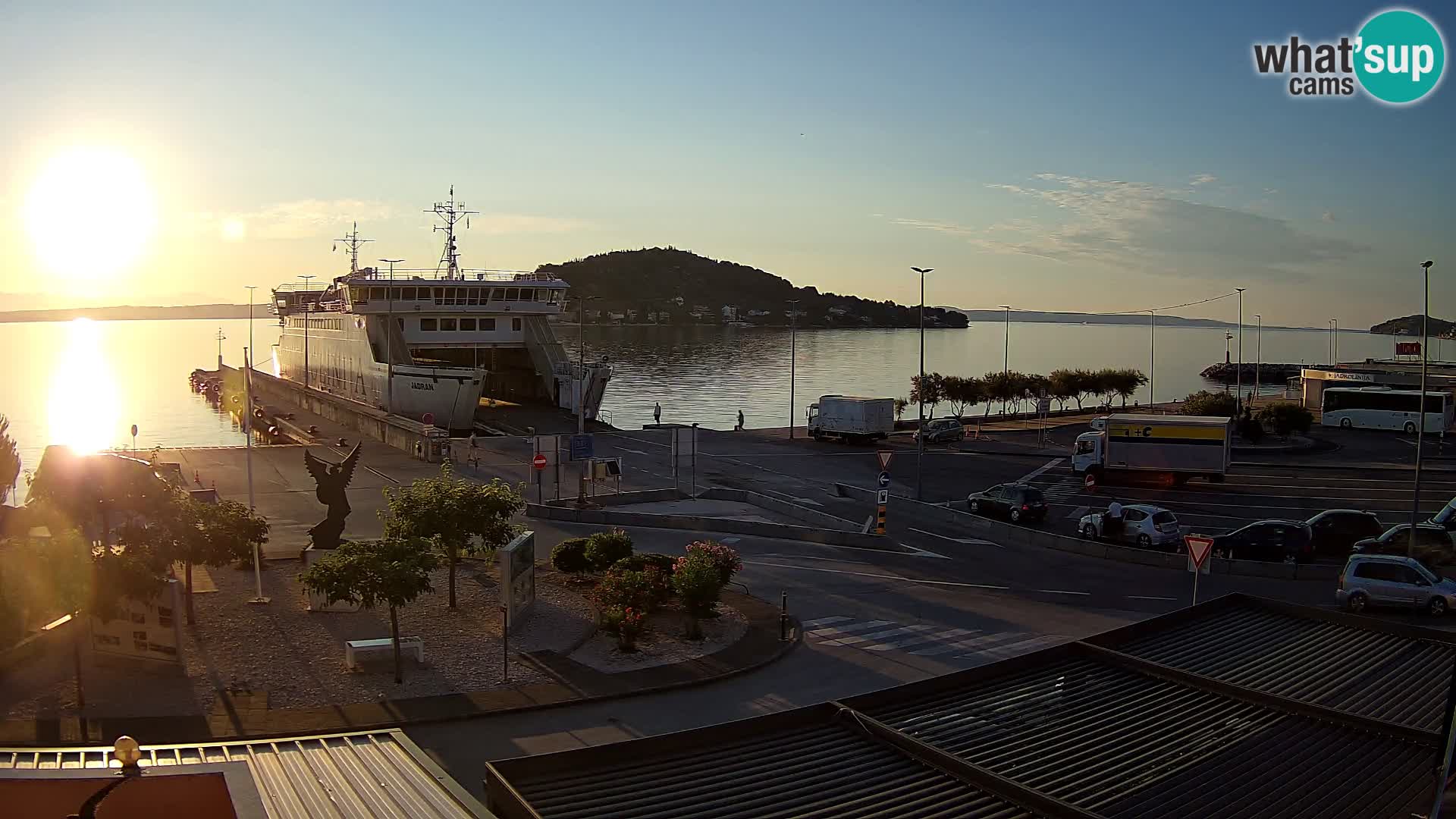 Webcam Ugljan – Preko Ferry to Zadar
