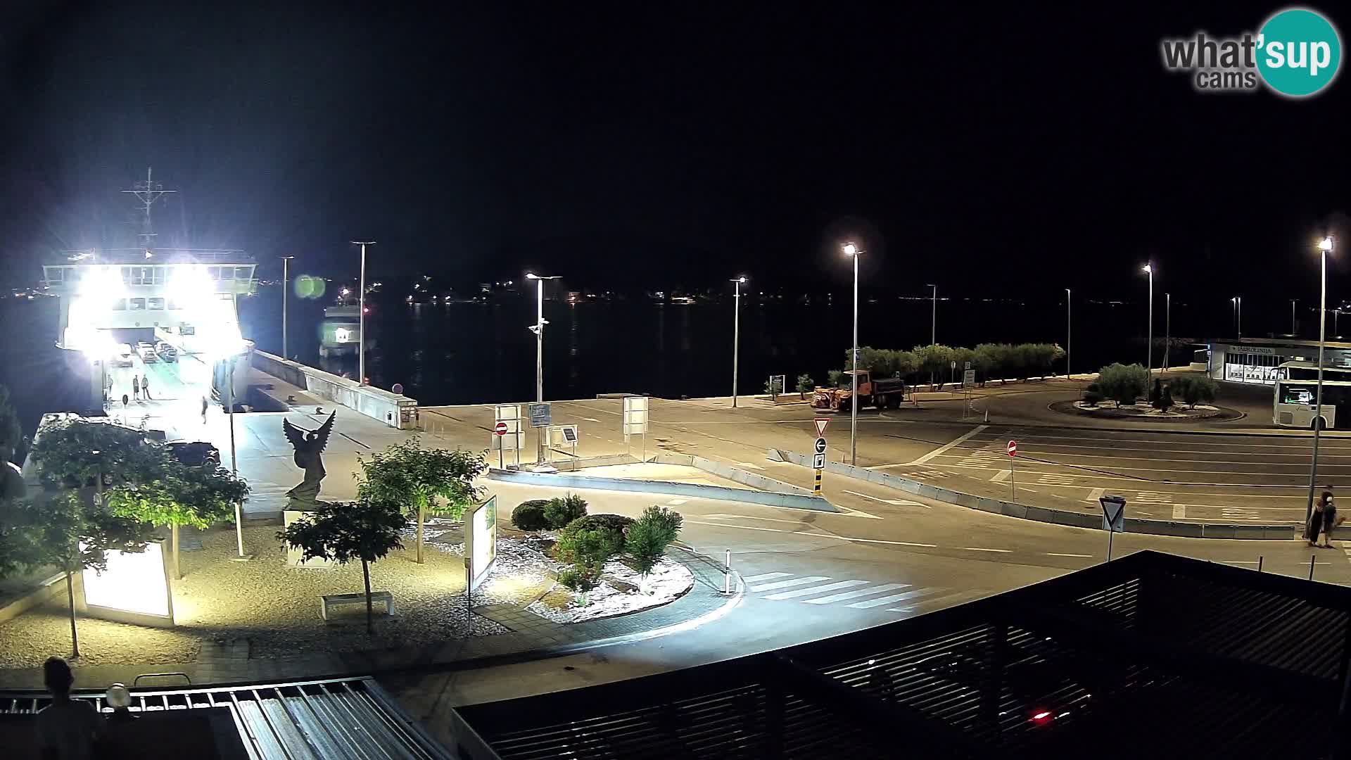 Webcam Ugljan – Preko Ferry to Zadar