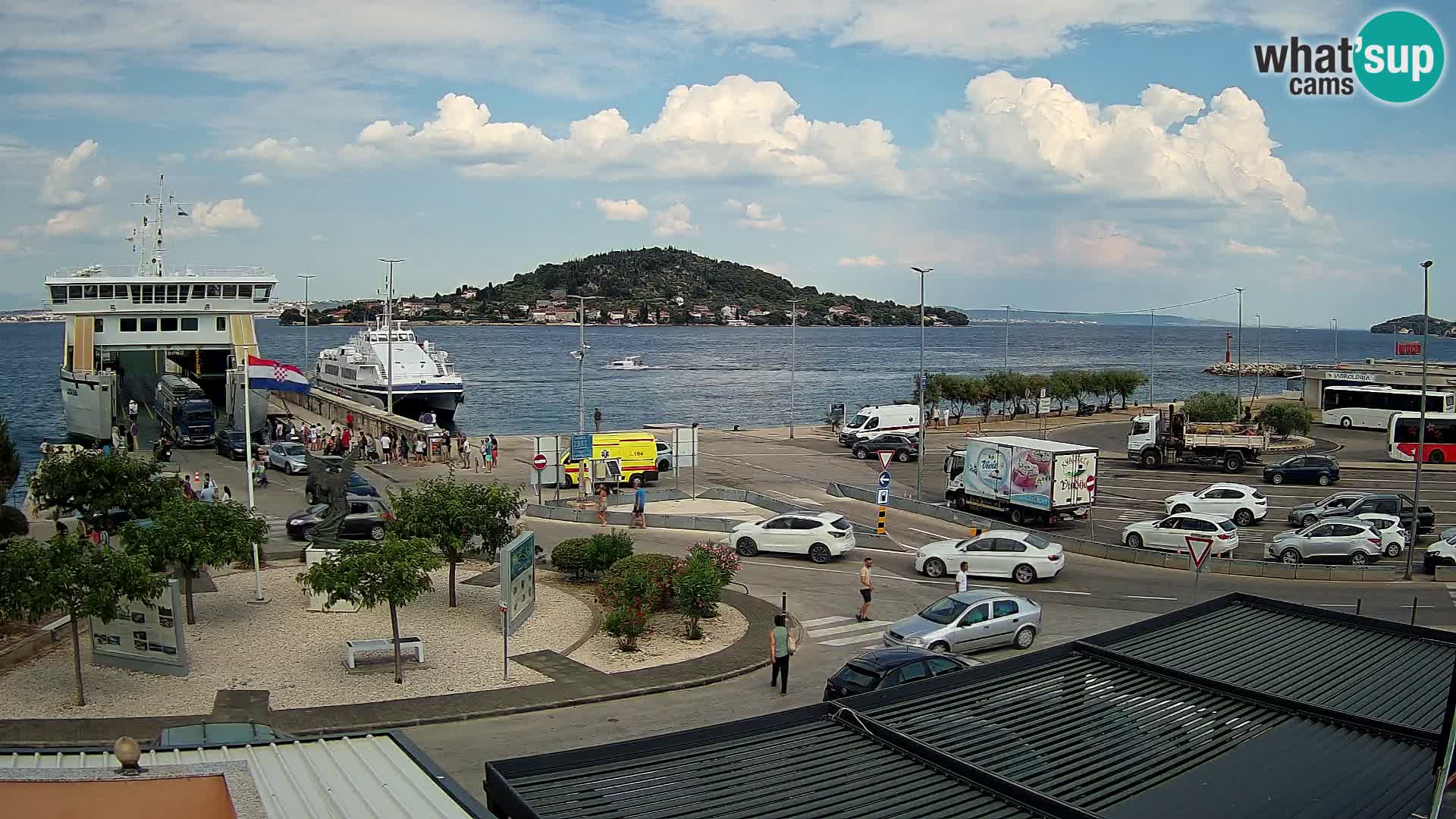 Cámara web UGLJAN – Transportar de Preko a Zadar