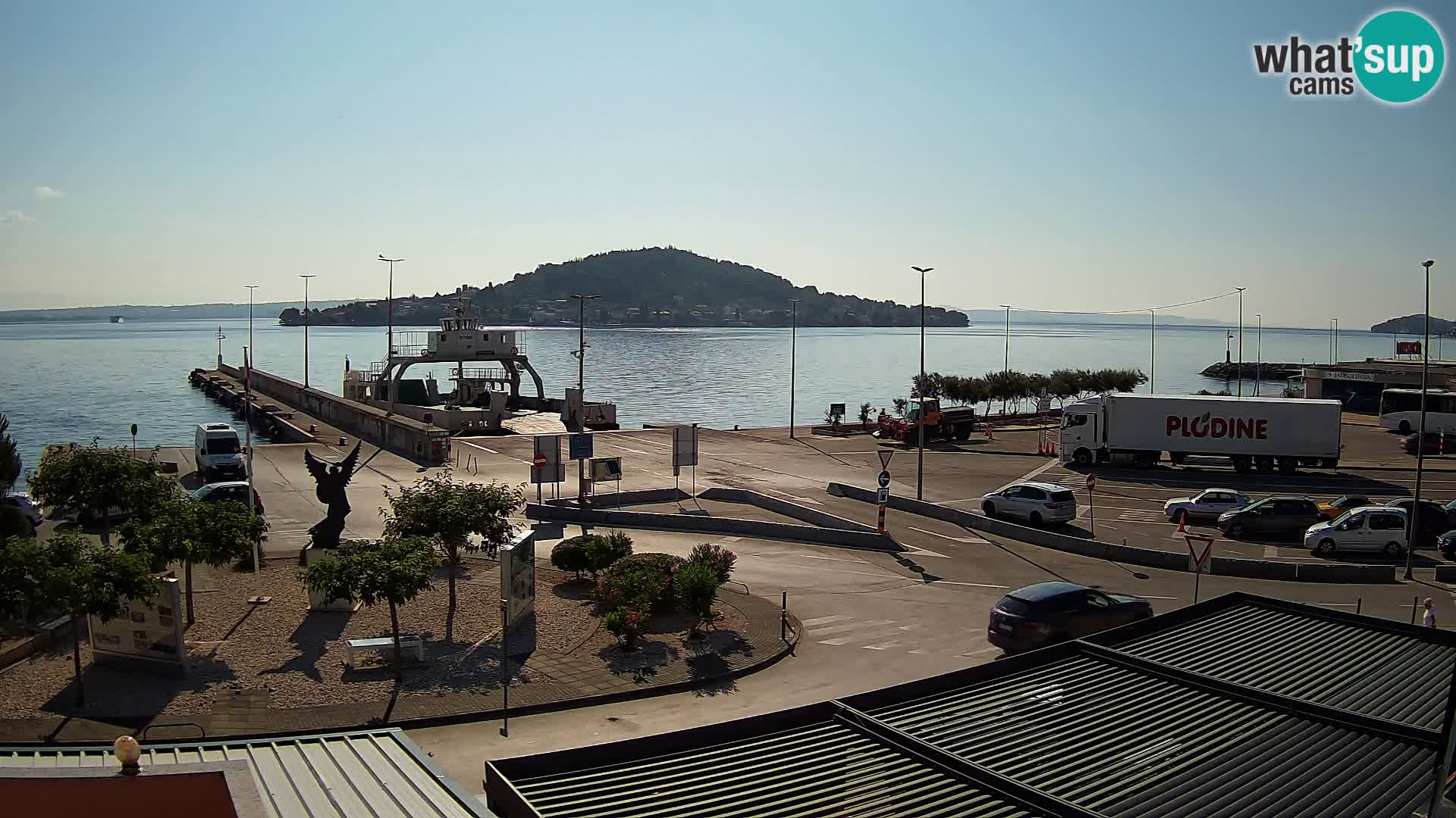 Webcam Ugljan – Preko Ferry to Zadar