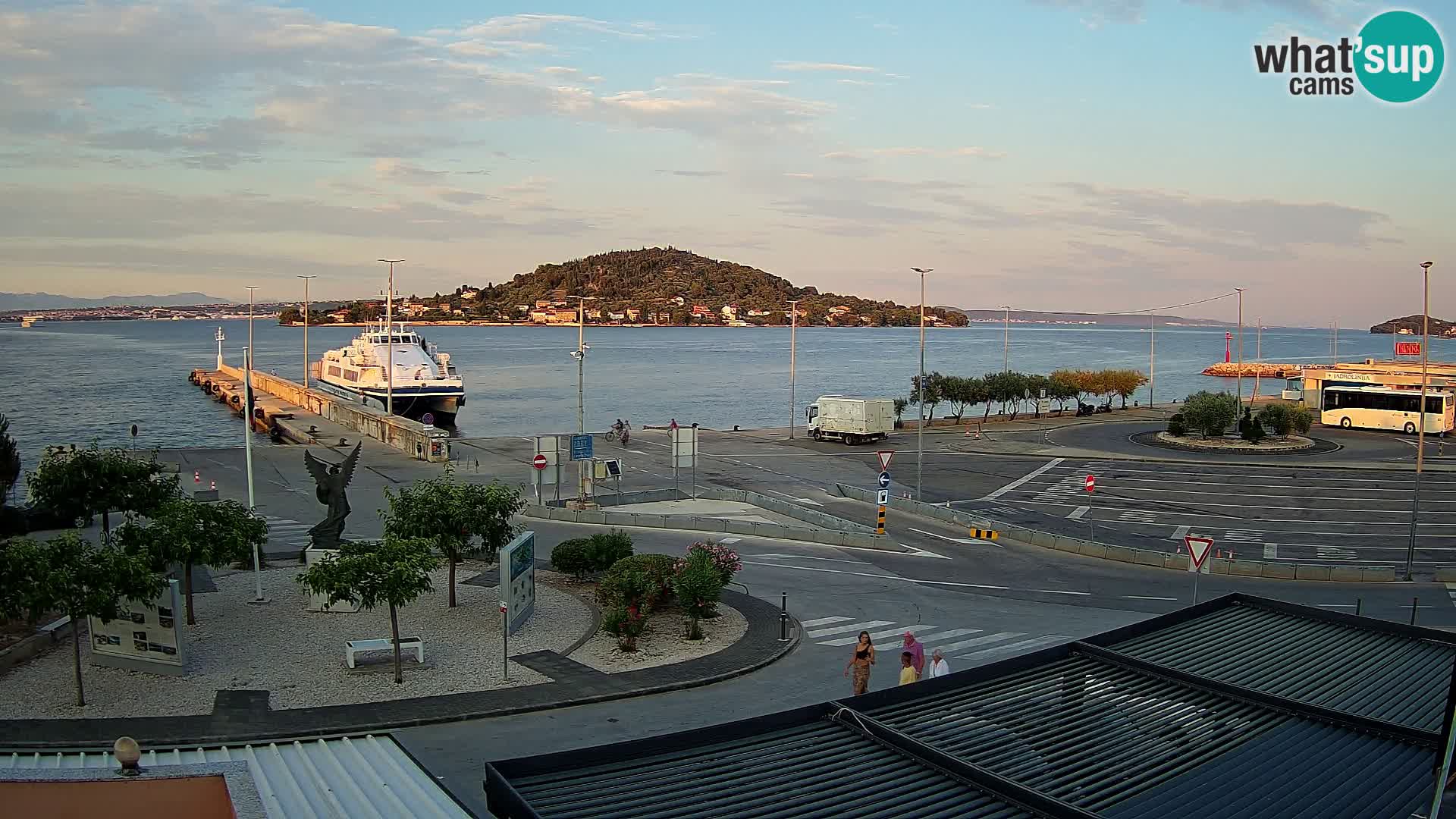 Web cam UGLJAN – Ferry de Preko à Zadar