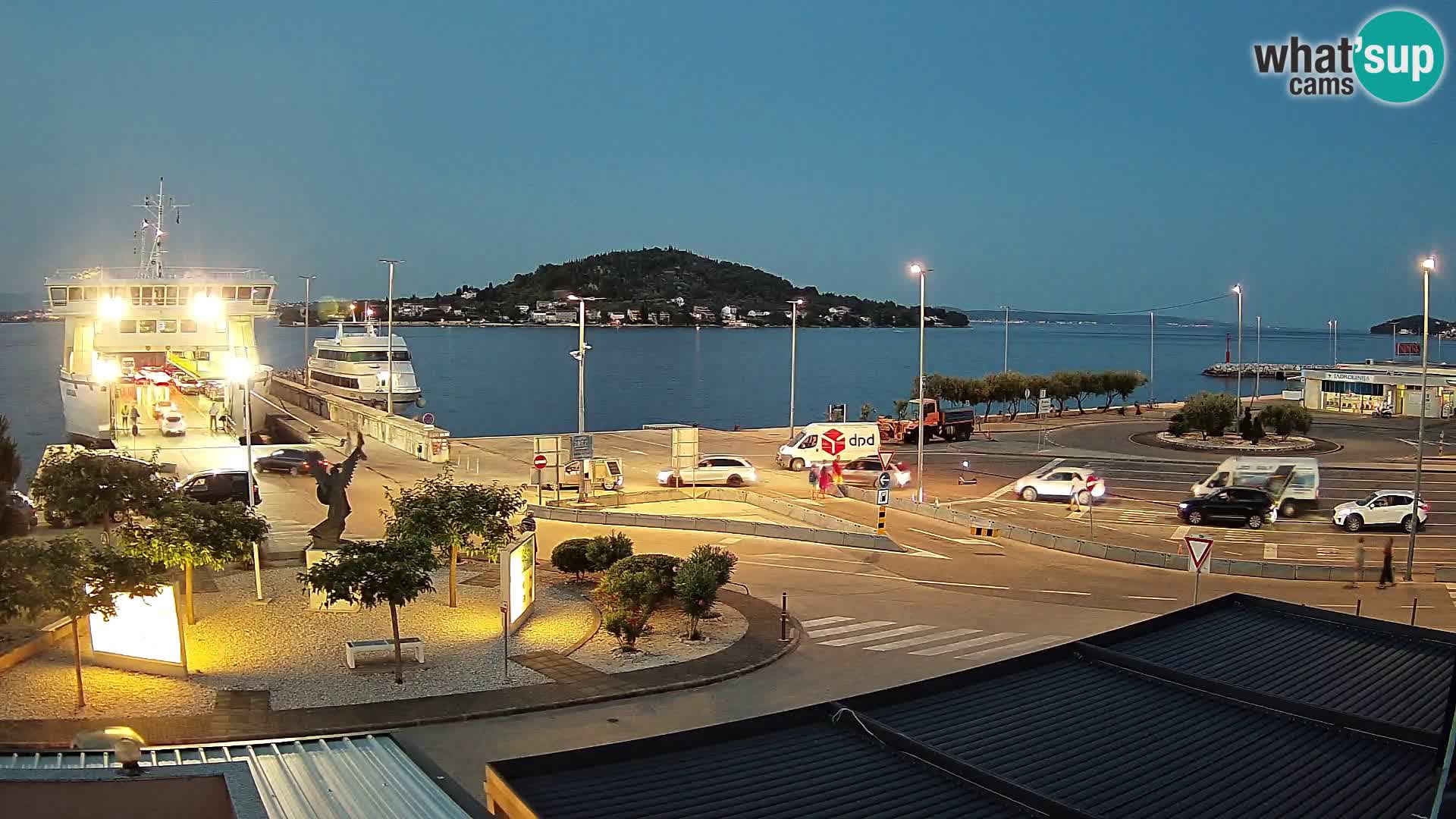 UGLJAN Webcam – Preko-Fähre nach Zadar