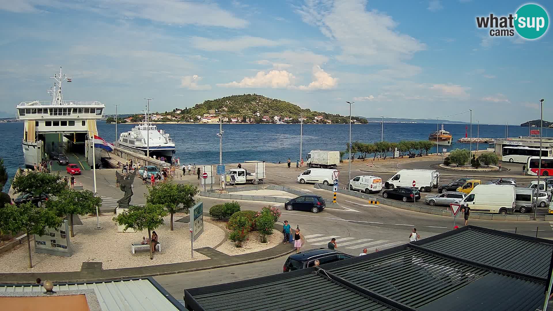 Cámara web UGLJAN – Transportar de Preko a Zadar