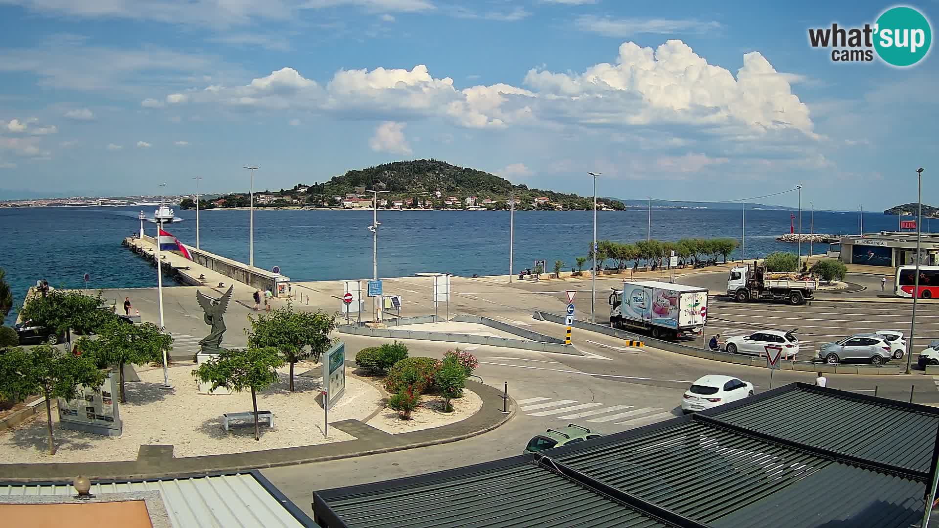 Cámara web UGLJAN – Transportar de Preko a Zadar