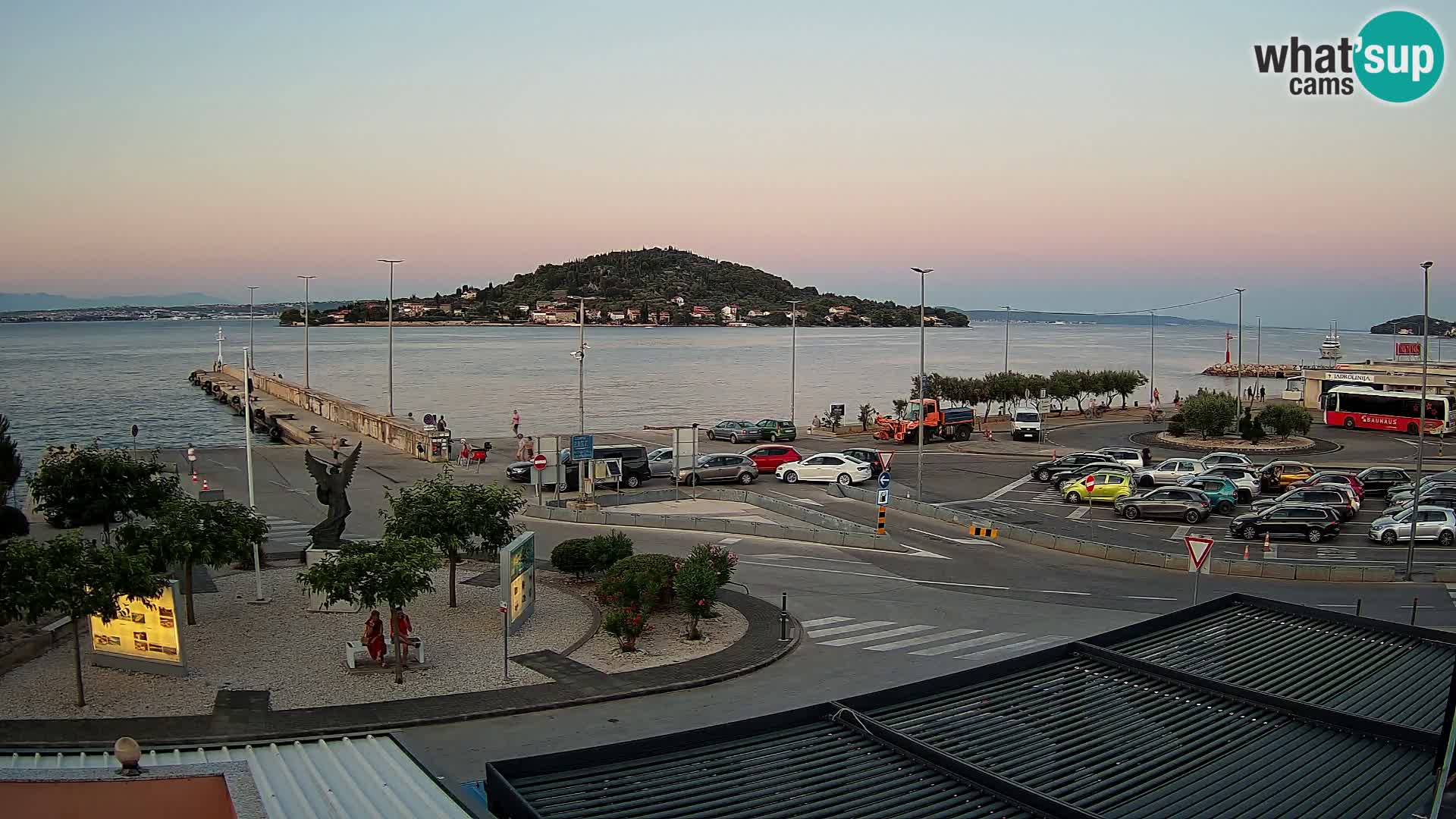 Webcam Ugljan – Preko Ferry to Zadar