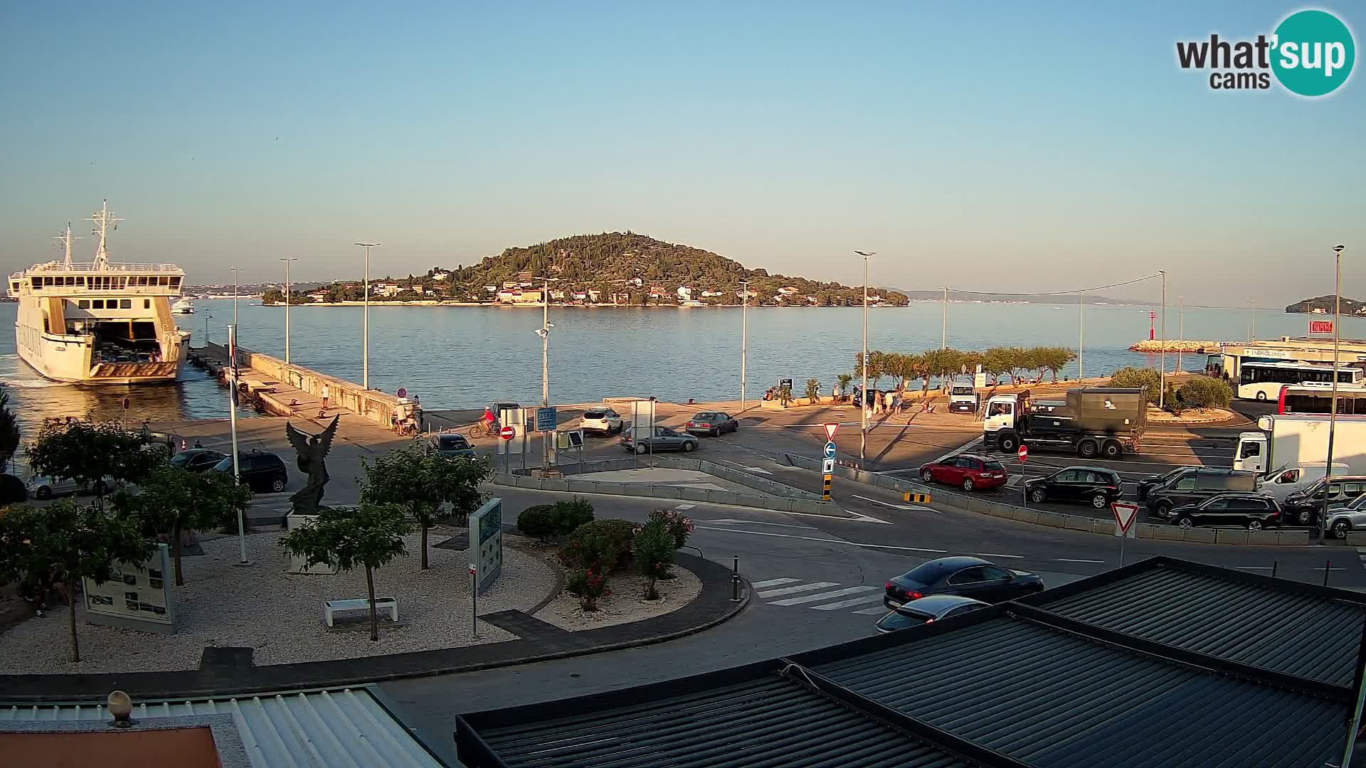 UGLJAN Webcam – Preko-Fähre nach Zadar
