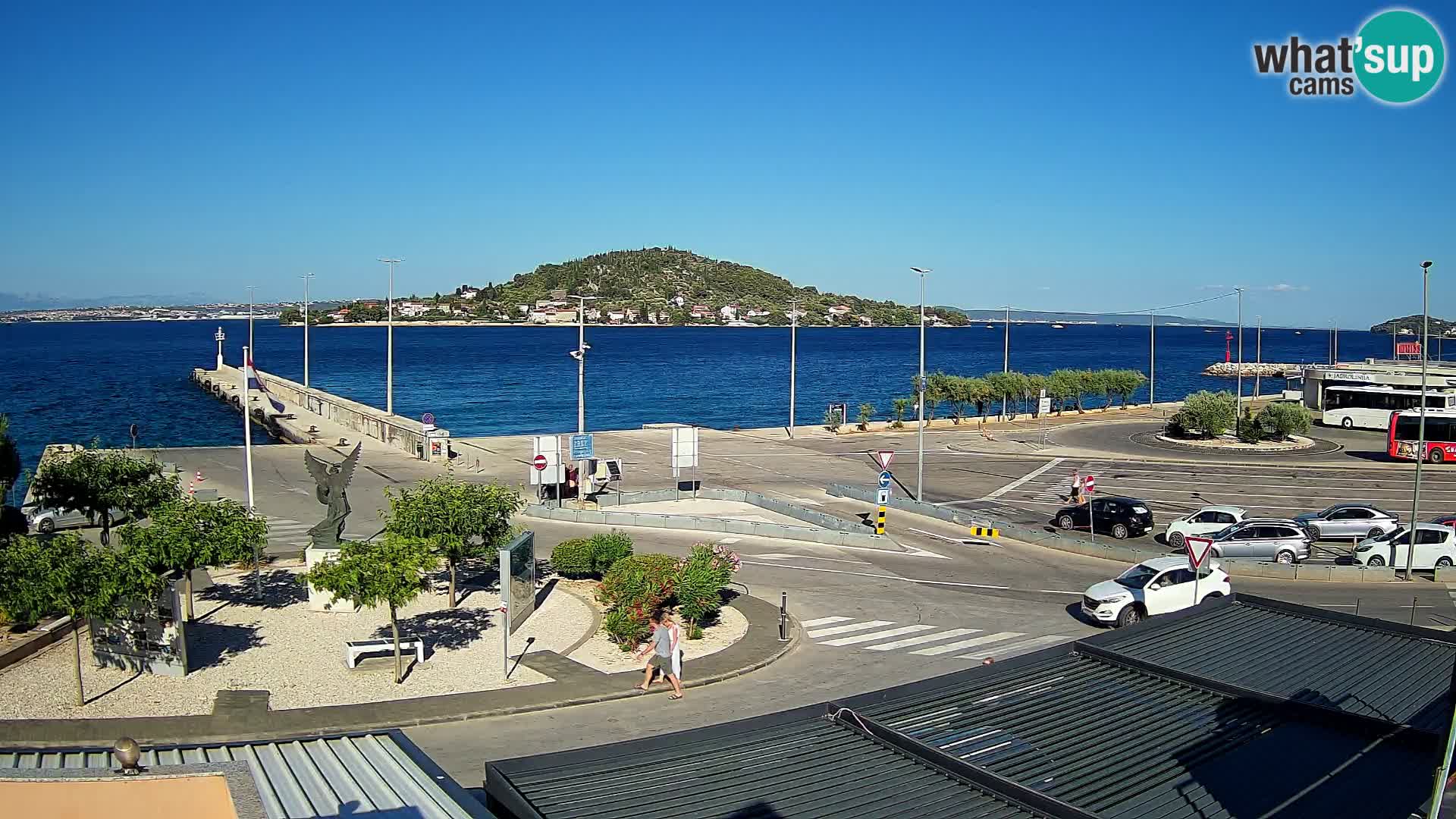 Web cam UGLJAN – Ferry de Preko à Zadar