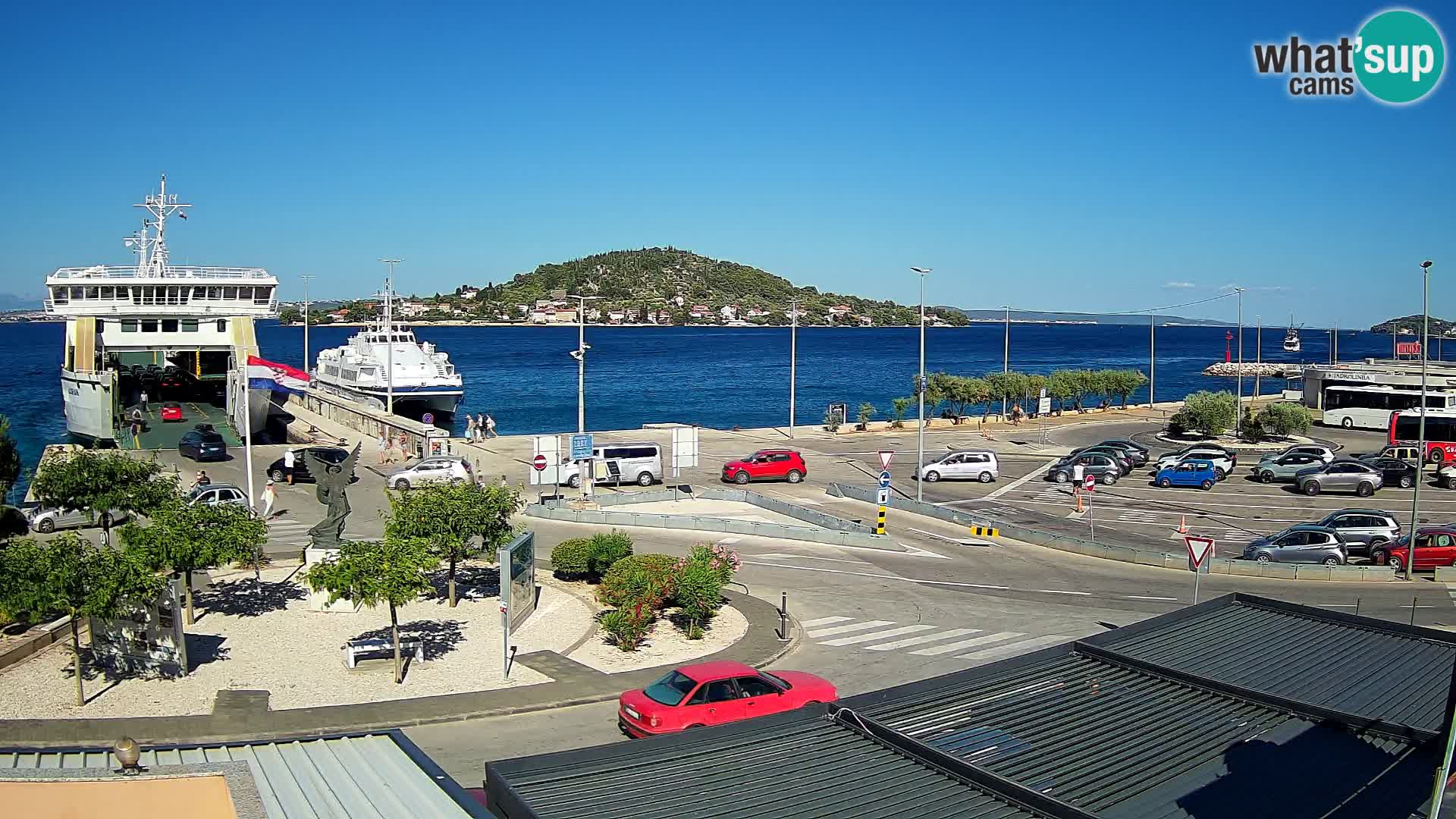 Cámara web UGLJAN – Transportar de Preko a Zadar