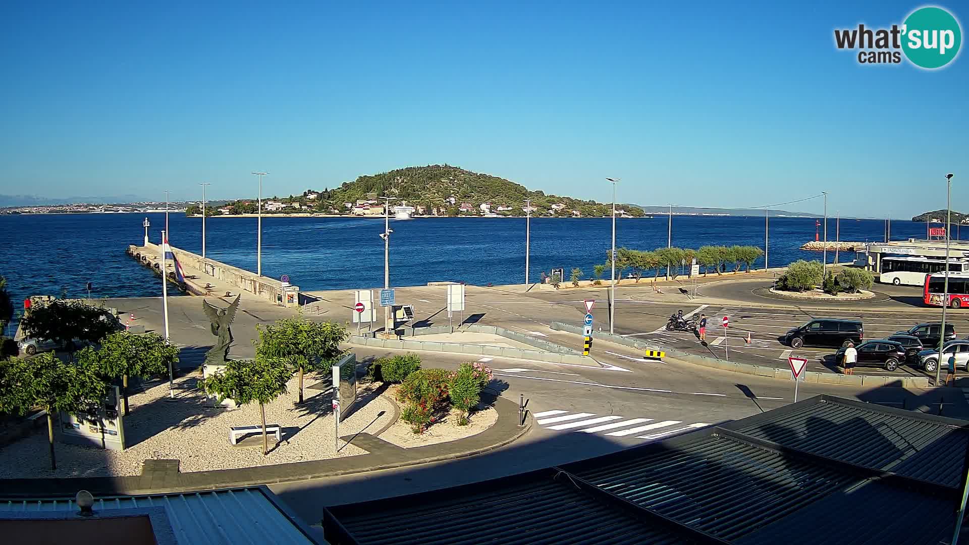 UGLJAN Webcam – Preko-Fähre nach Zadar