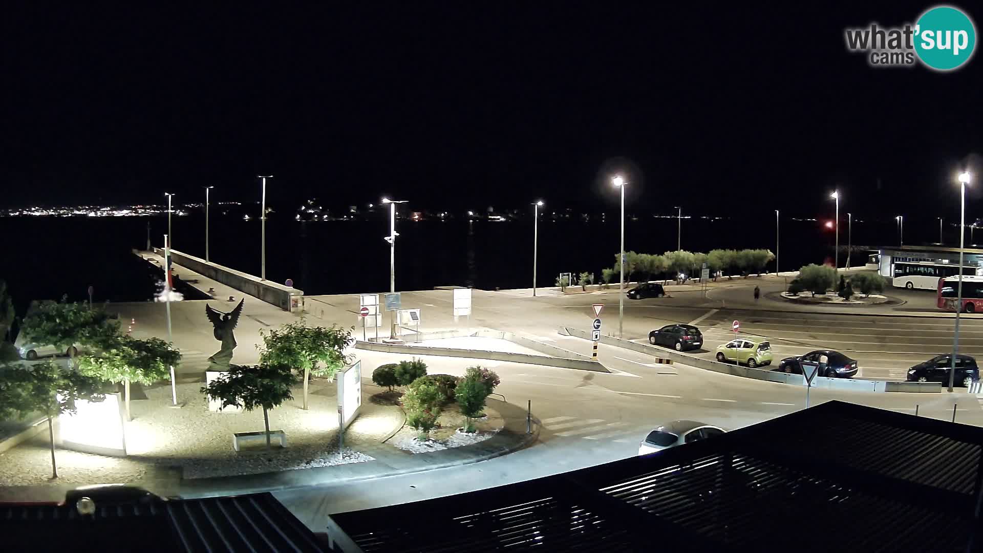 Spletna kamera Ugljan – trajekt Preko – Zadar