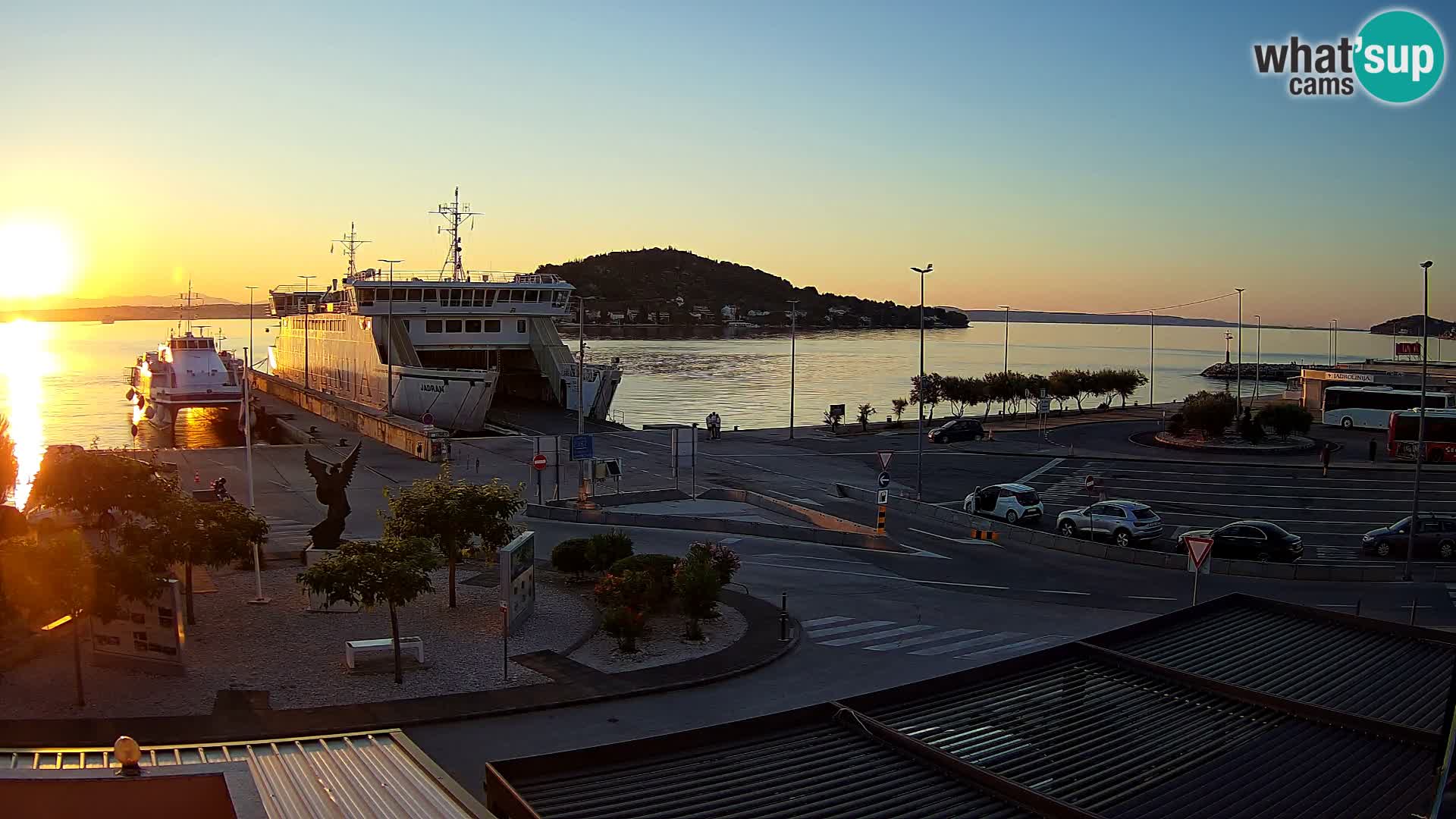 Web cam UGLJAN – Ferry de Preko à Zadar