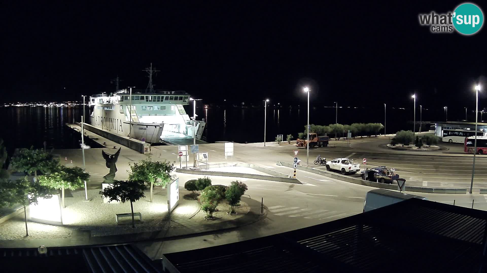 Webcam Ugljan – Preko Ferry to Zadar
