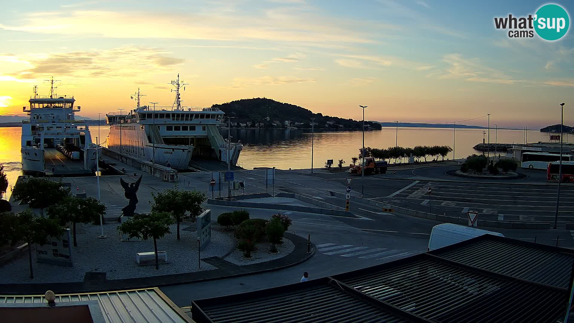 UGLJAN Webcam – Preko-Fähre nach Zadar