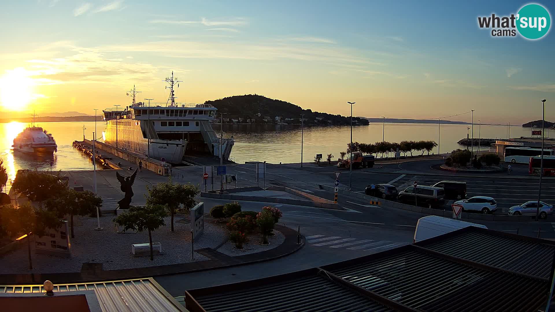 Webcam Ugljan – Preko Ferry to Zadar