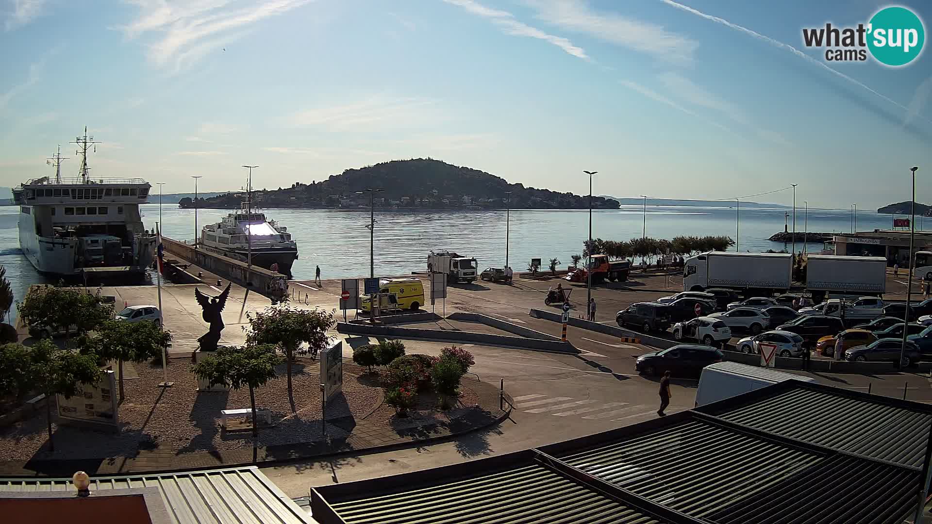 Web cam UGLJAN – Ferry de Preko à Zadar