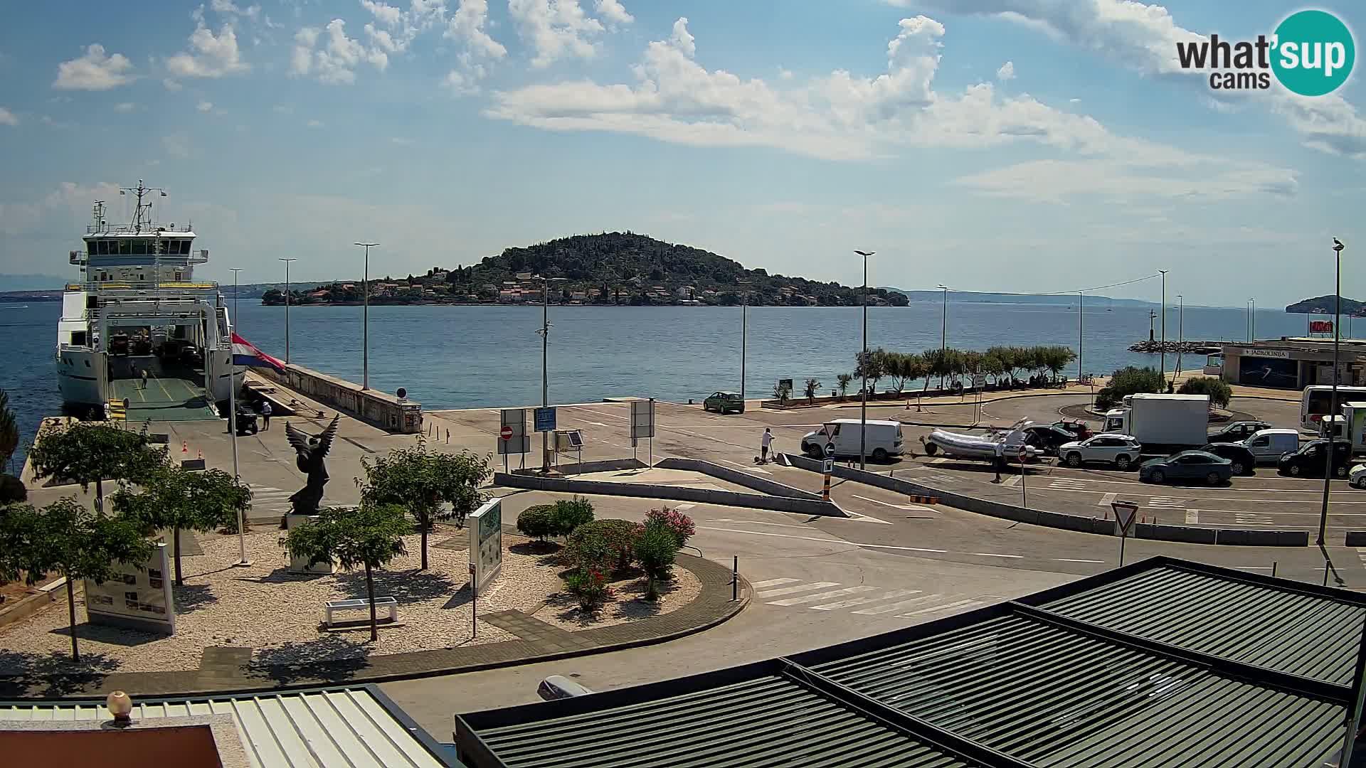Web cam UGLJAN – Ferry de Preko à Zadar