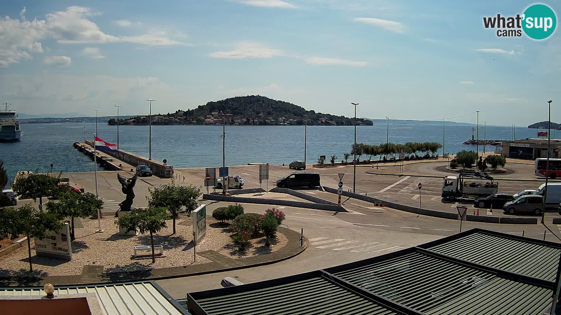 Cámara web UGLJAN – Transportar de Preko a Zadar