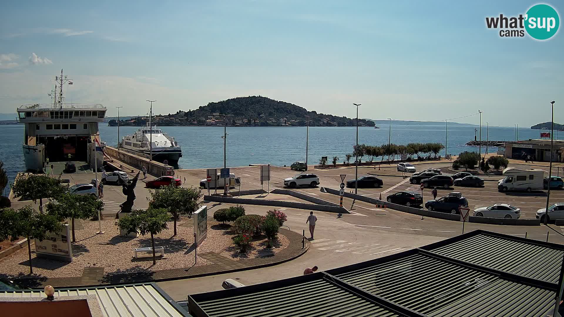 Web cam UGLJAN – Ferry de Preko à Zadar