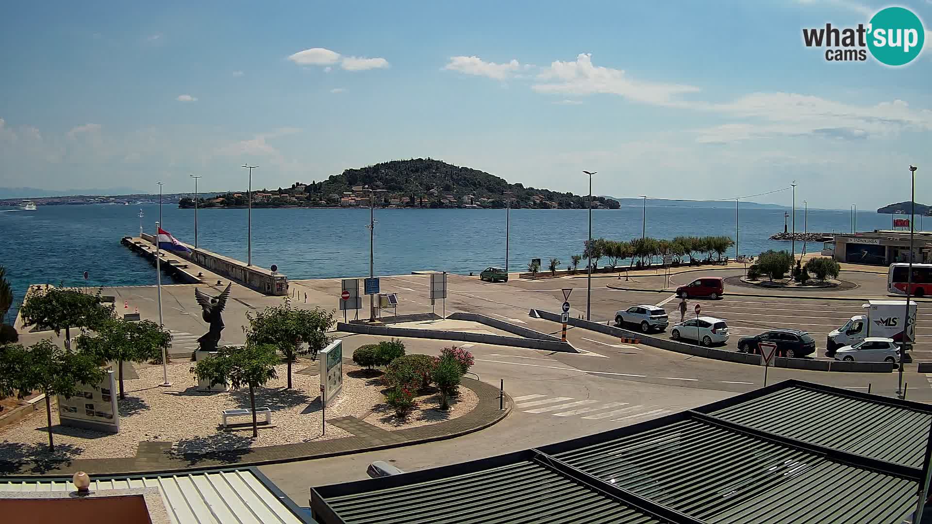 Web cam UGLJAN – Ferry de Preko à Zadar