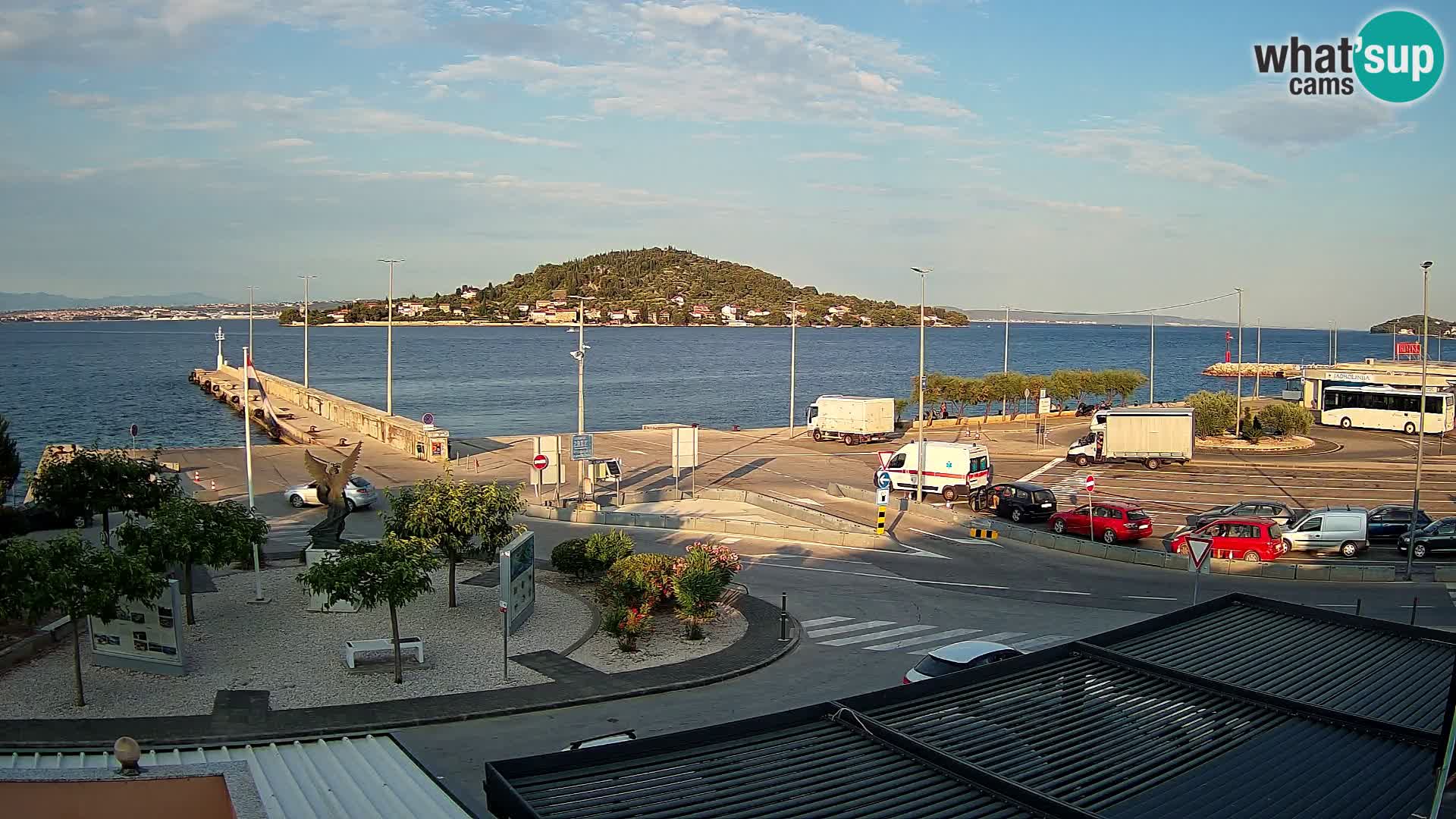 UGLJAN Webcam – Preko-Fähre nach Zadar