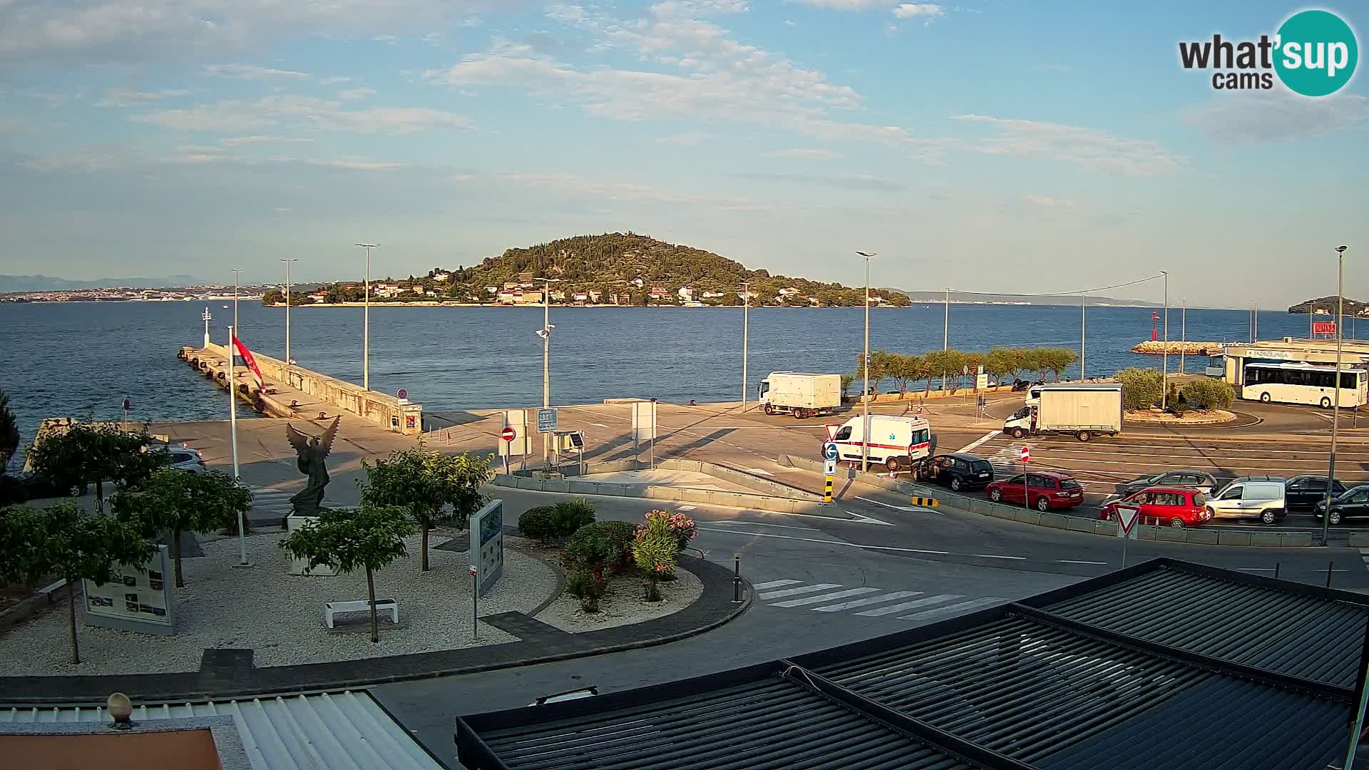 Webcam Ugljan – Preko Ferry to Zadar