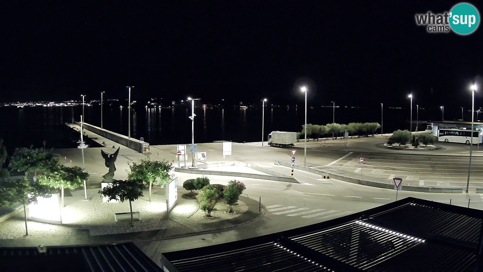 Webcam Ugliano – terminal traghetto da Preko a Zara