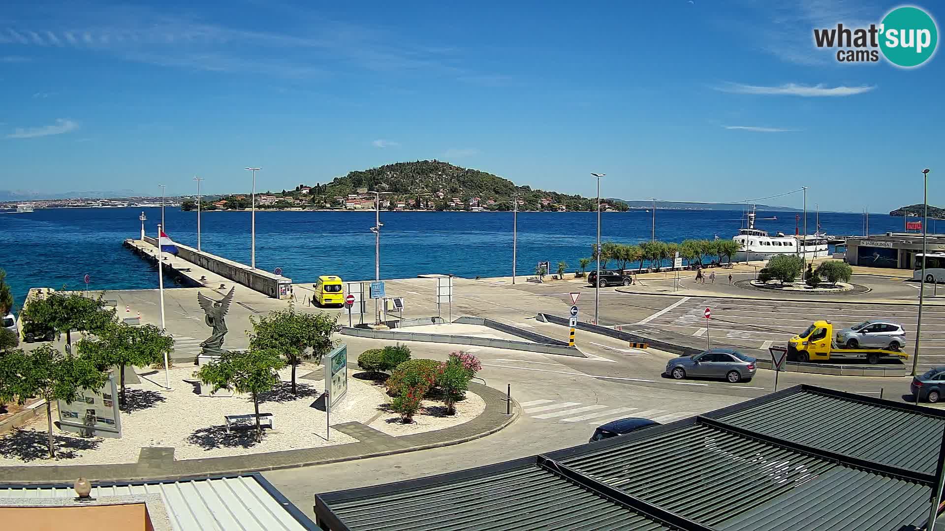 Web cam UGLJAN – Ferry de Preko à Zadar
