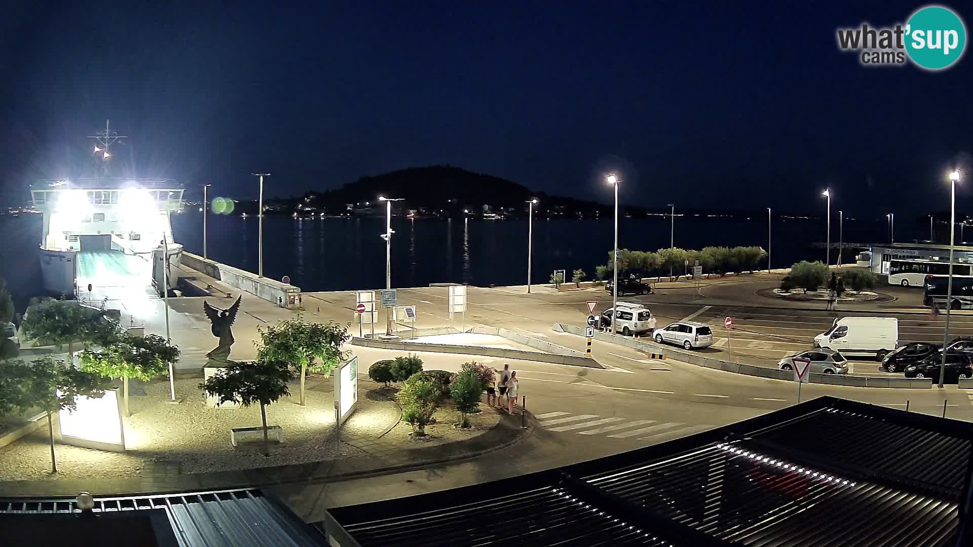 Webcam Ugliano – terminal traghetto da Preko a Zara