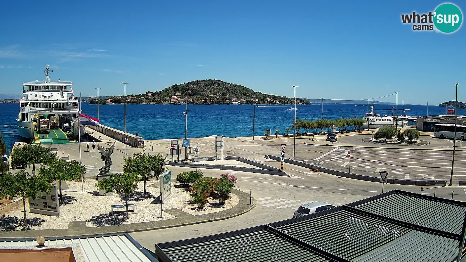 Web cam UGLJAN – Ferry de Preko à Zadar