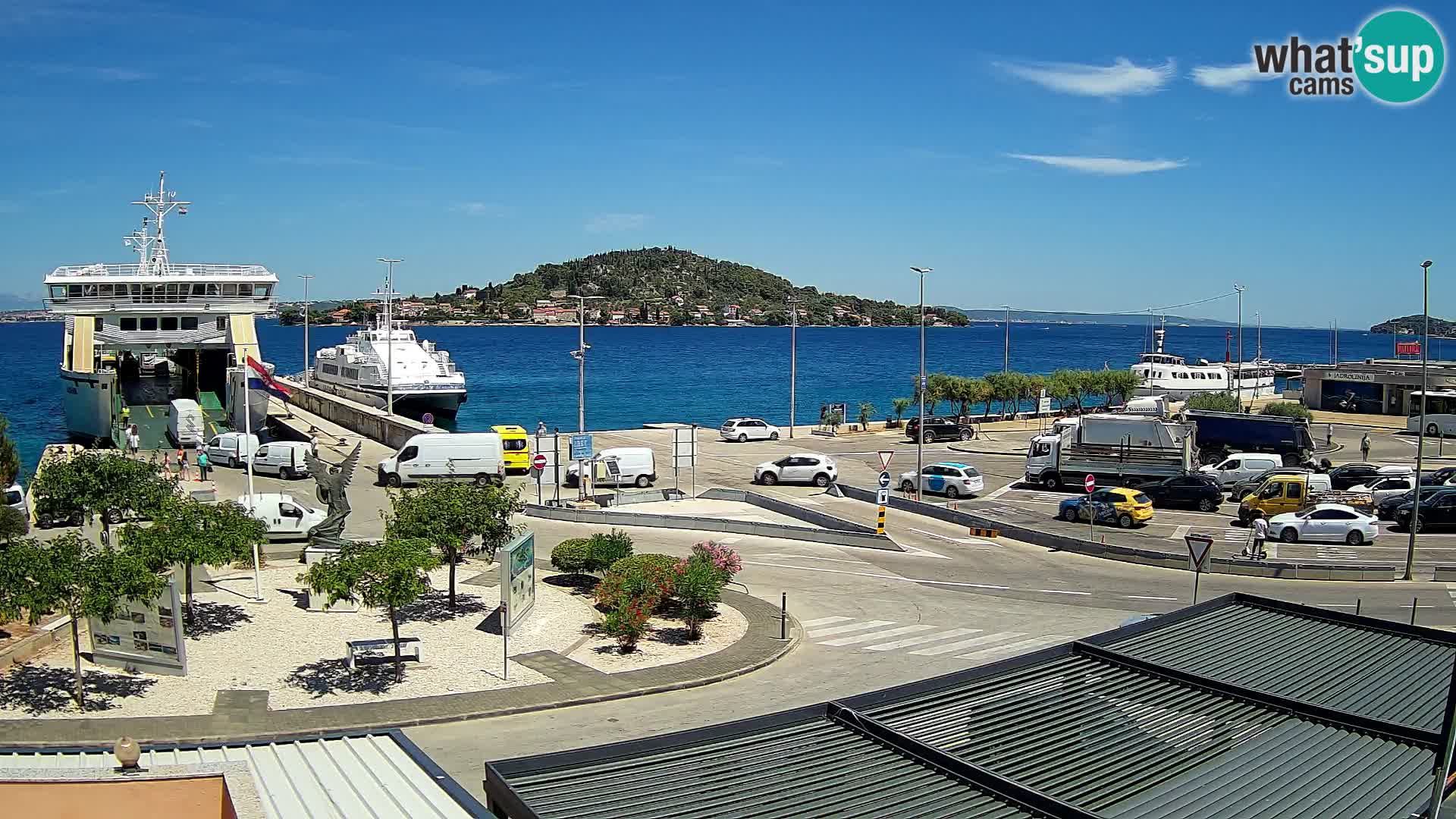 UGLJAN Webcam – Preko-Fähre nach Zadar